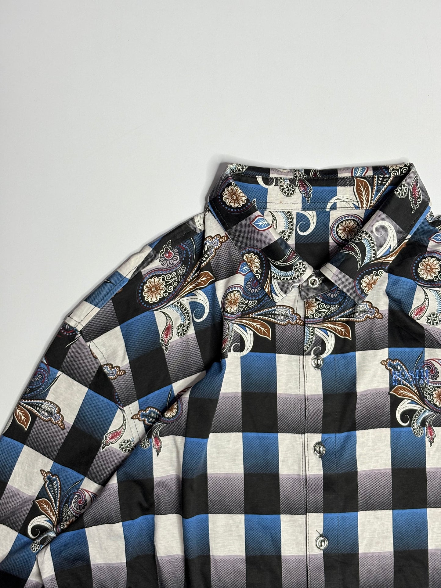 Printed Boxy Shirt (stretchable fabric)