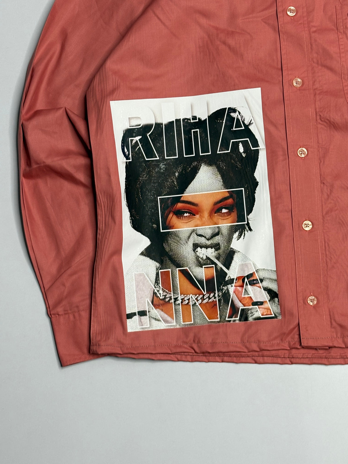 Printed Boxy Shirt