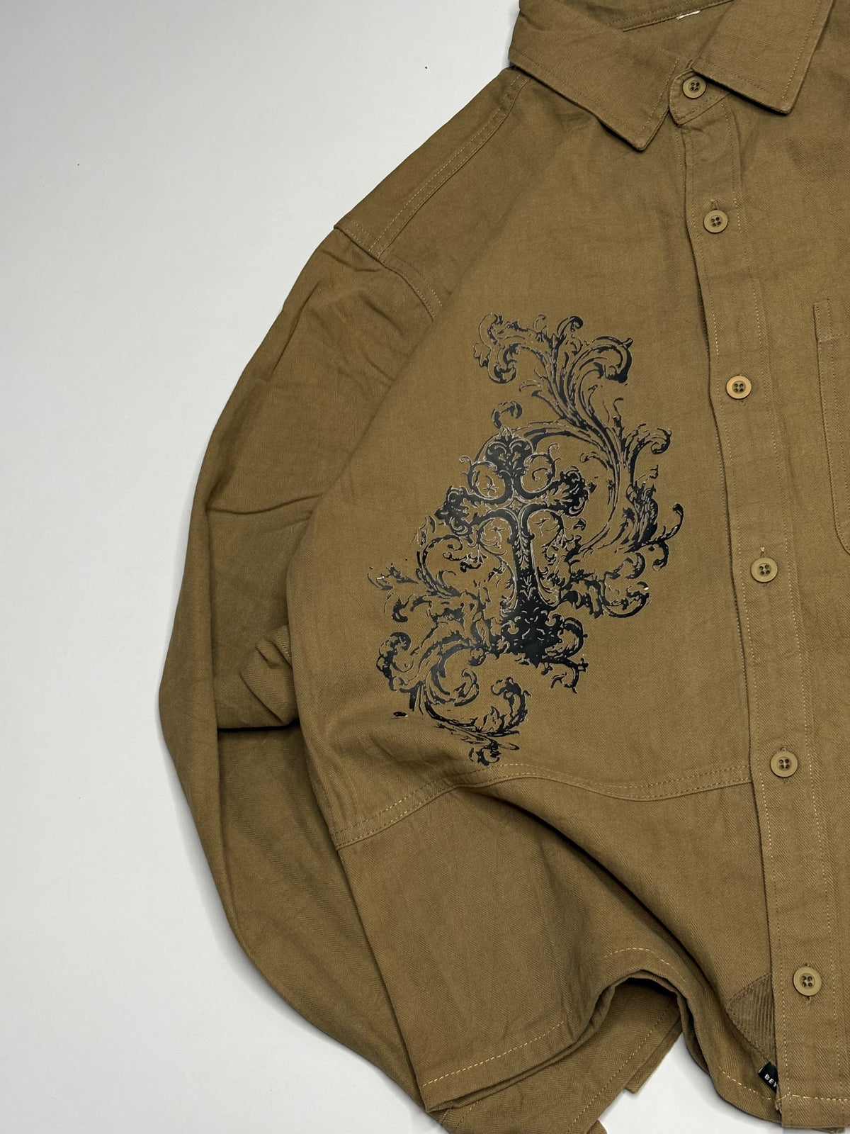 Printed Boxy Shirt