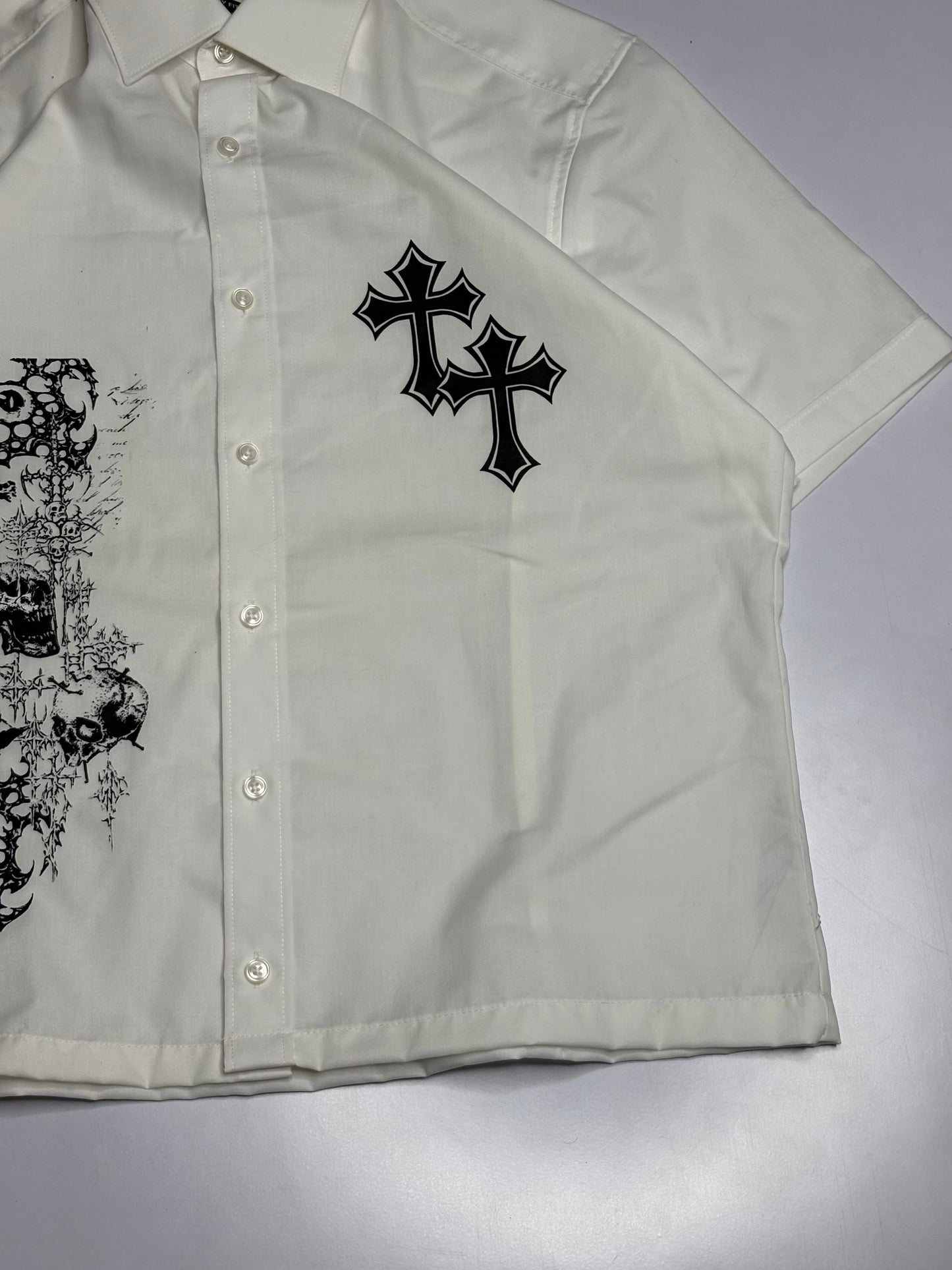 Printed Boxy Shirt