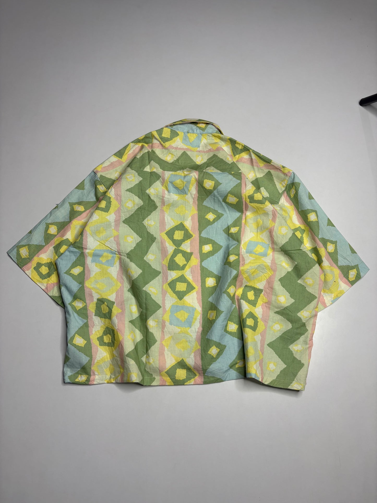 Printed Crop Shirt