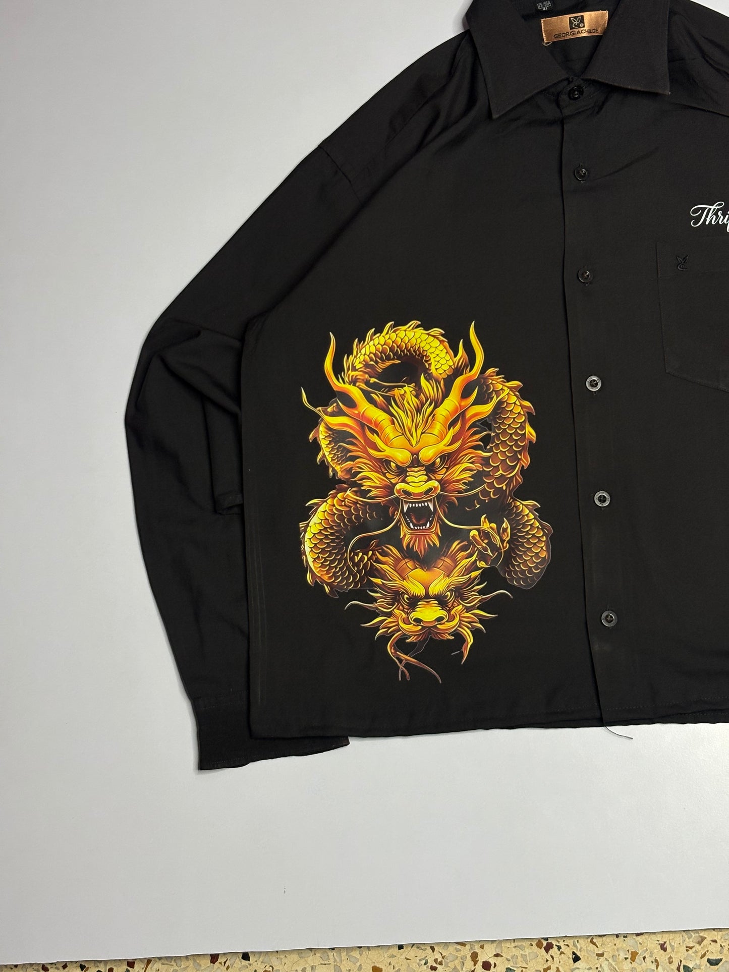 Printed Boxy Shirt