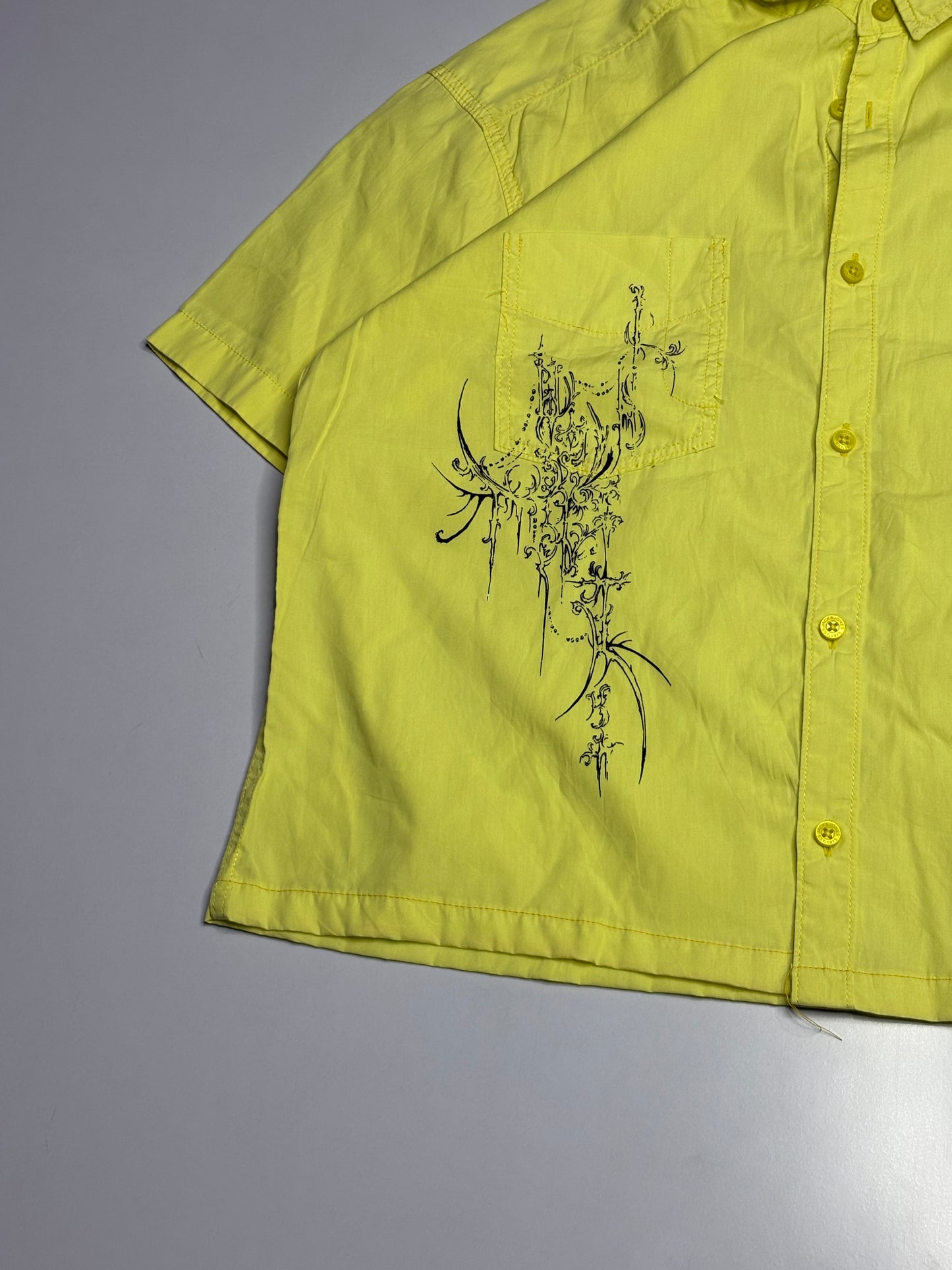 Printed Boxy Shirt