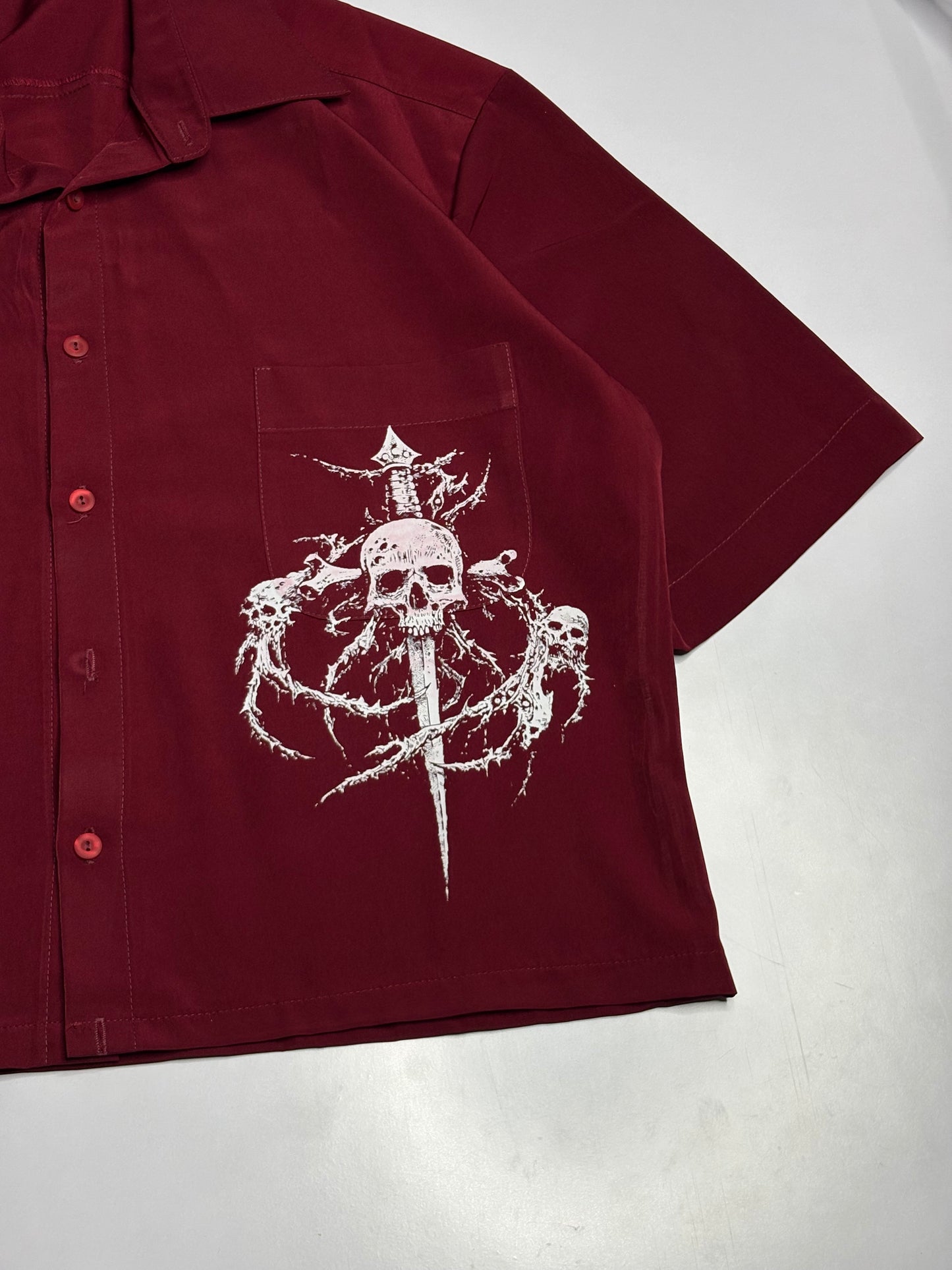 Printed Boxy Shirt