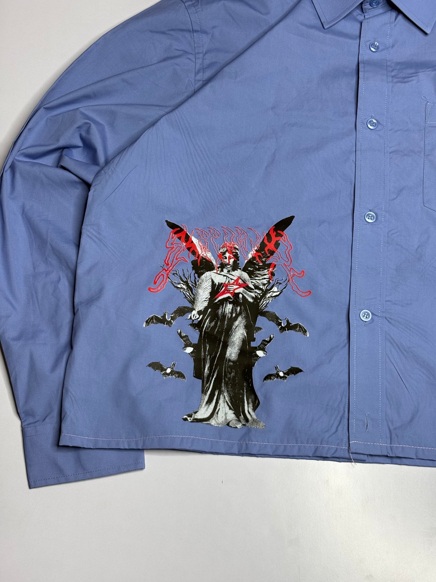 Printed Boxy Shirt