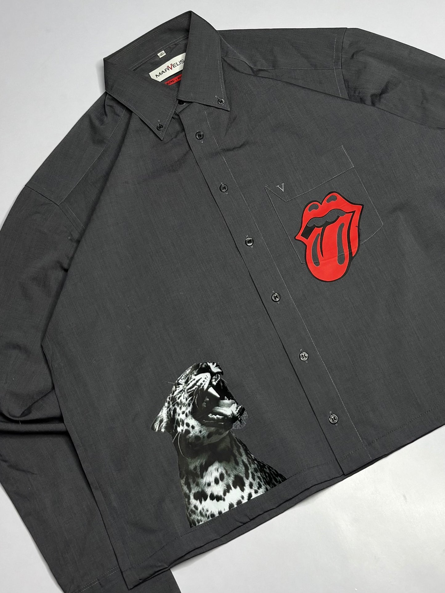 Printed Boxy Shirt