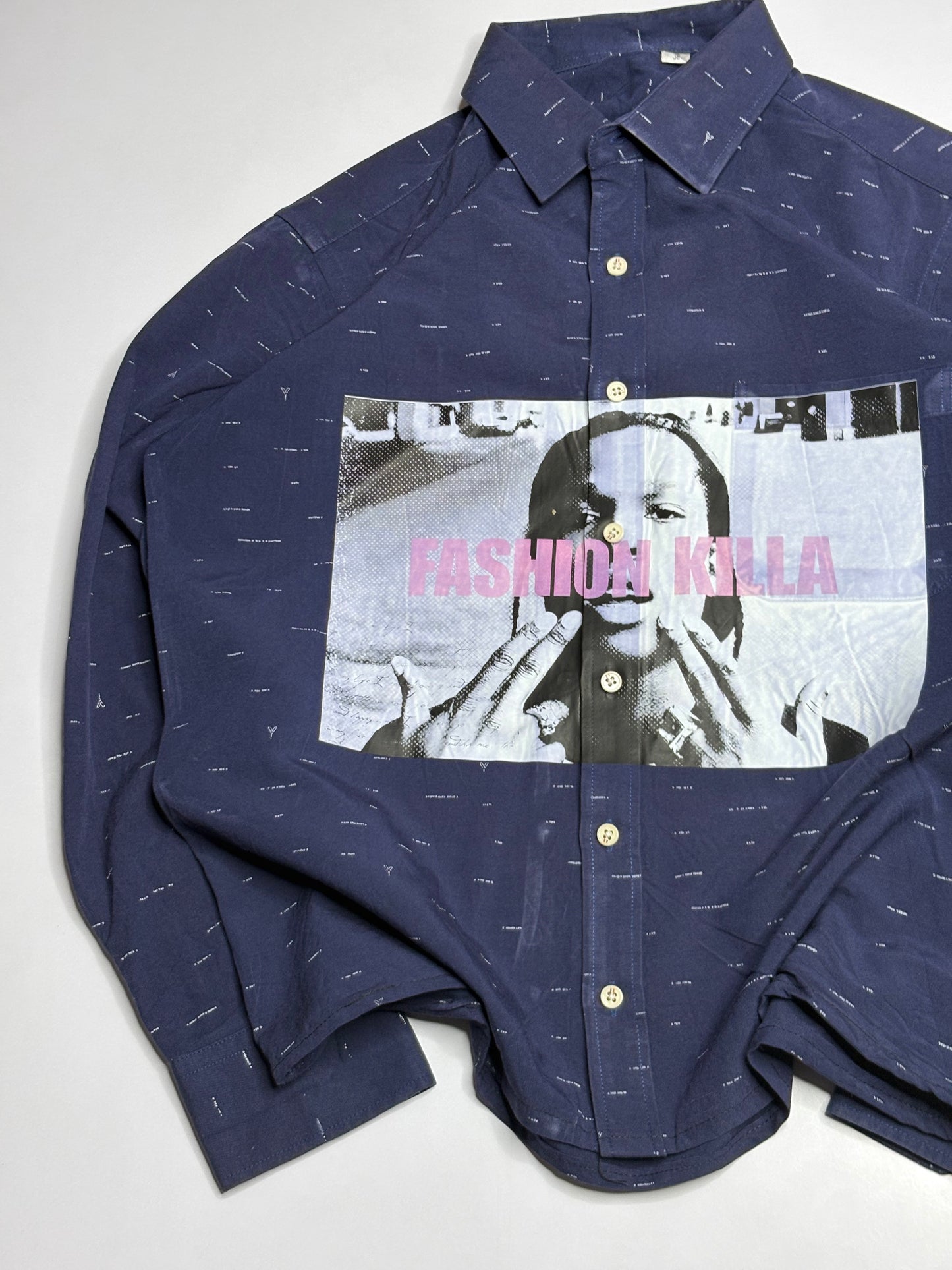 Printed Boxy Shirt