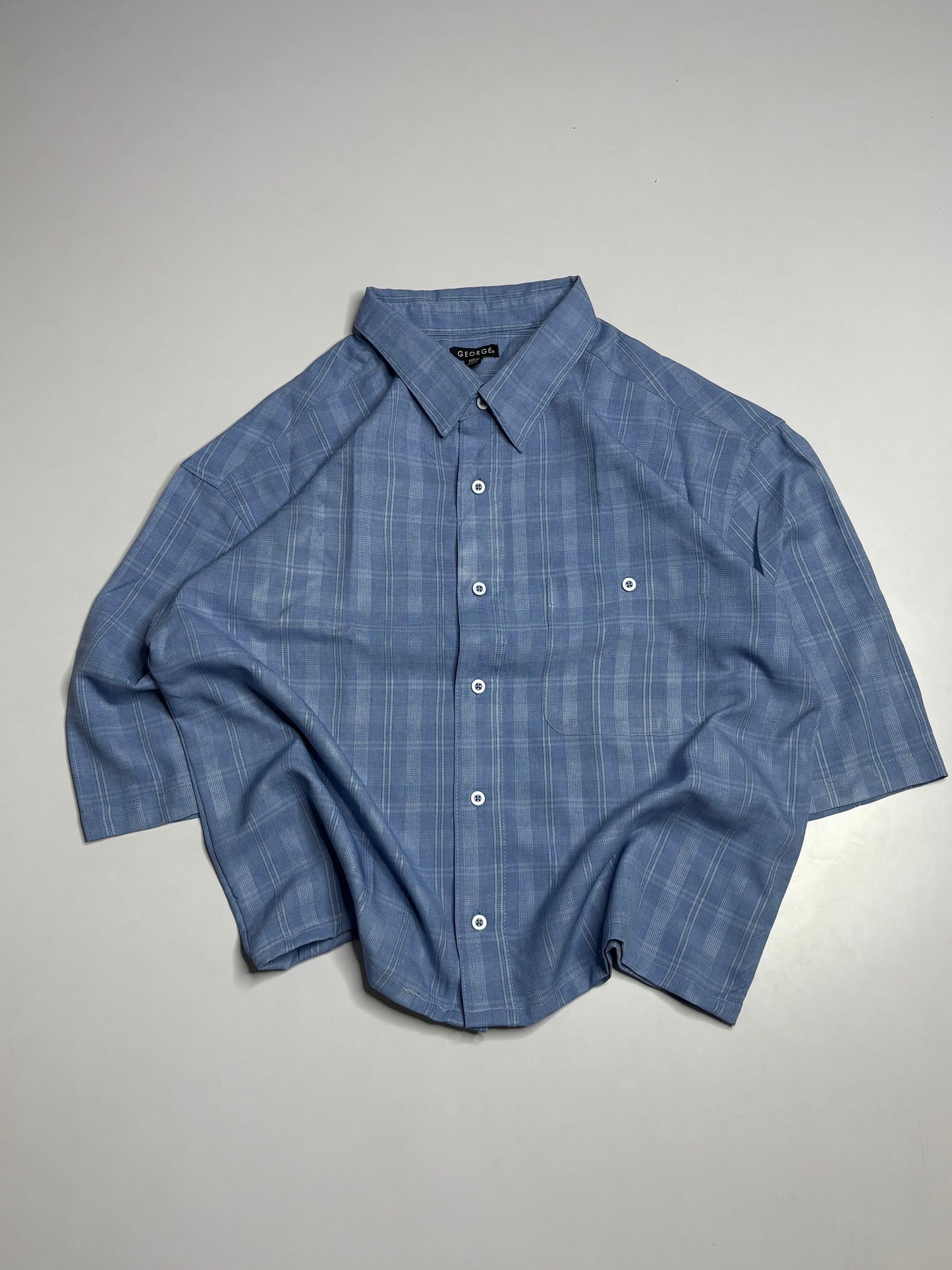 Printed Crop Shirt