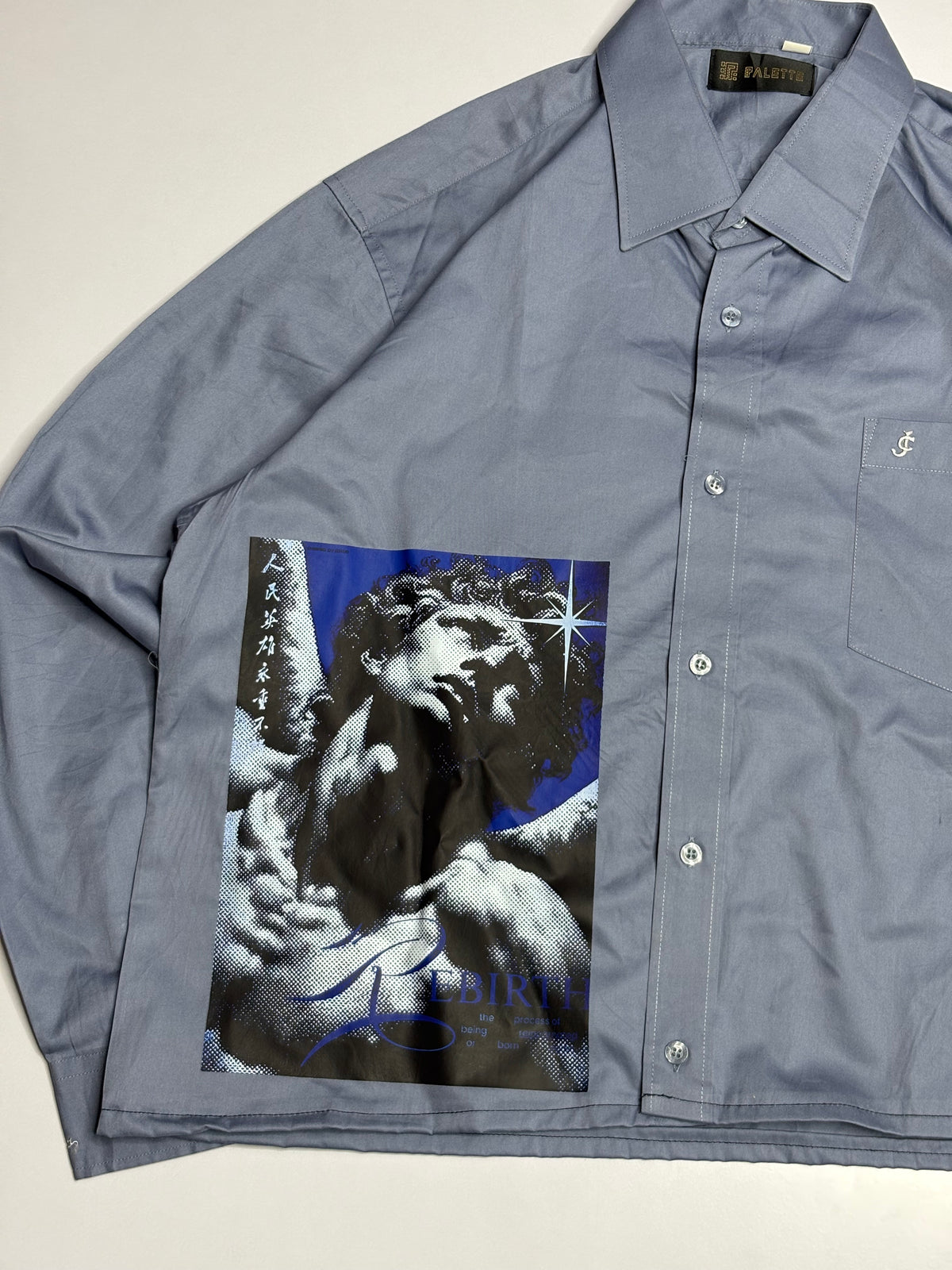 Printed Boxy Shirt