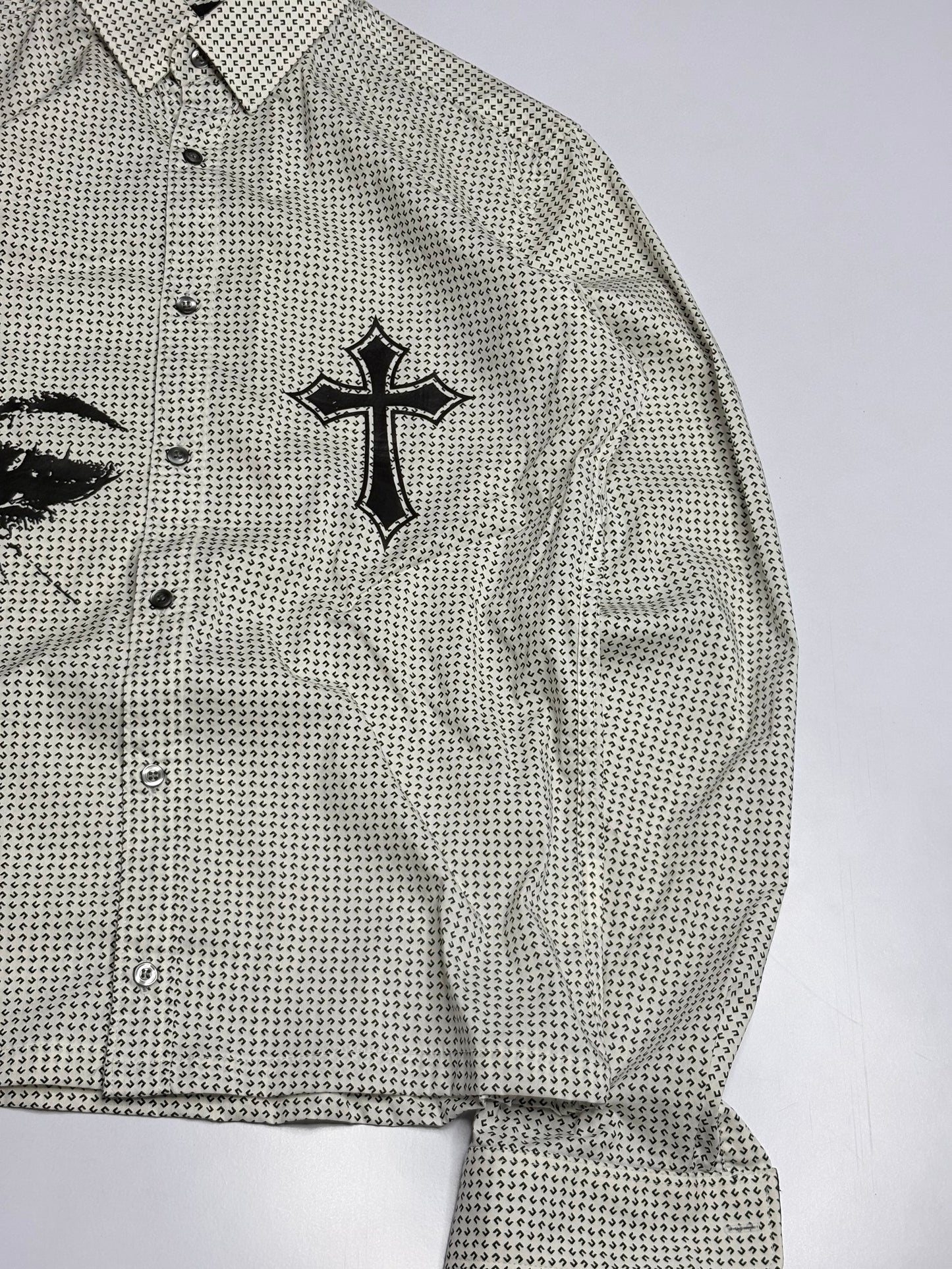 Printed Boxy Shirt