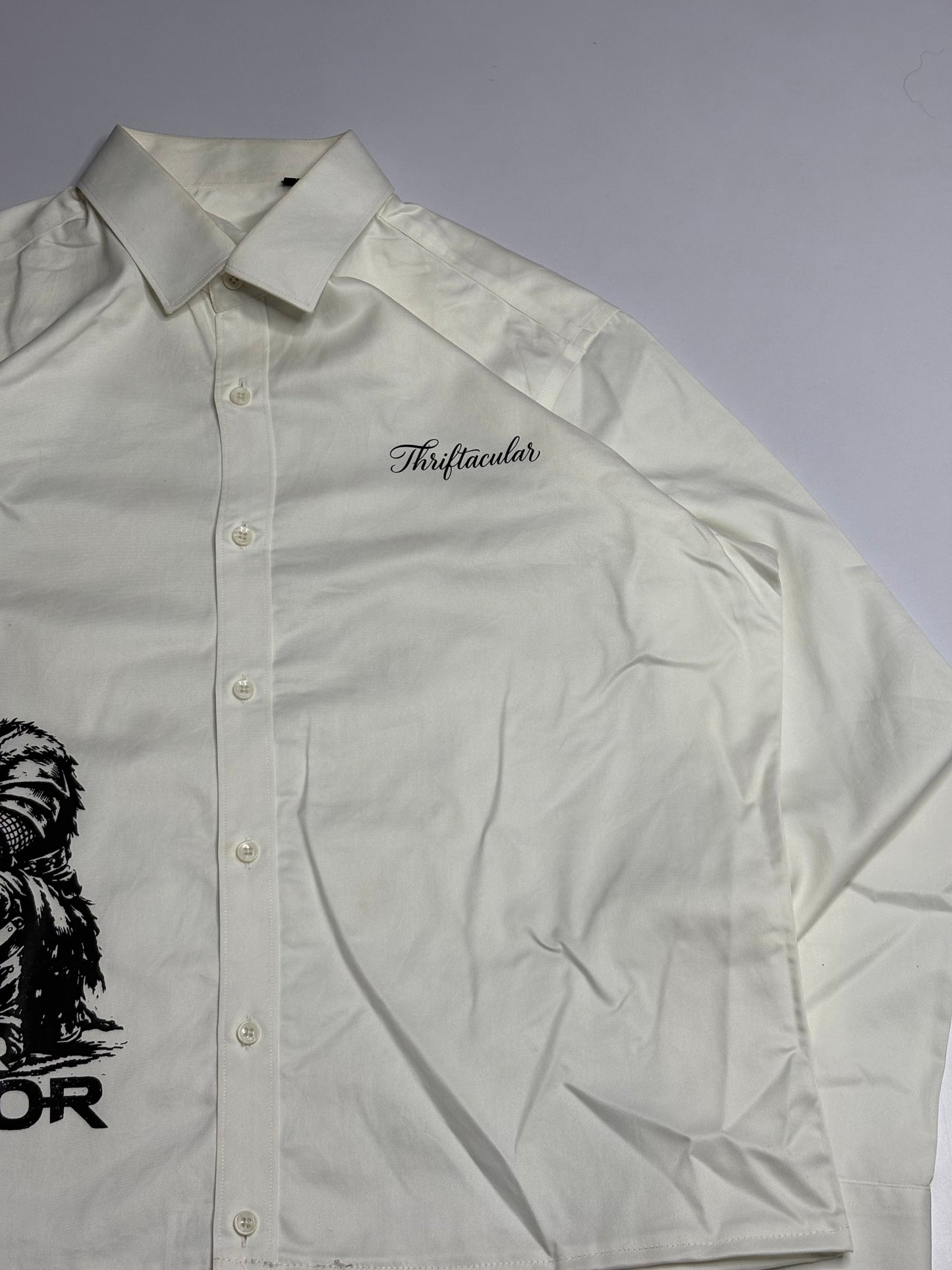 Printed Boxy Shirt