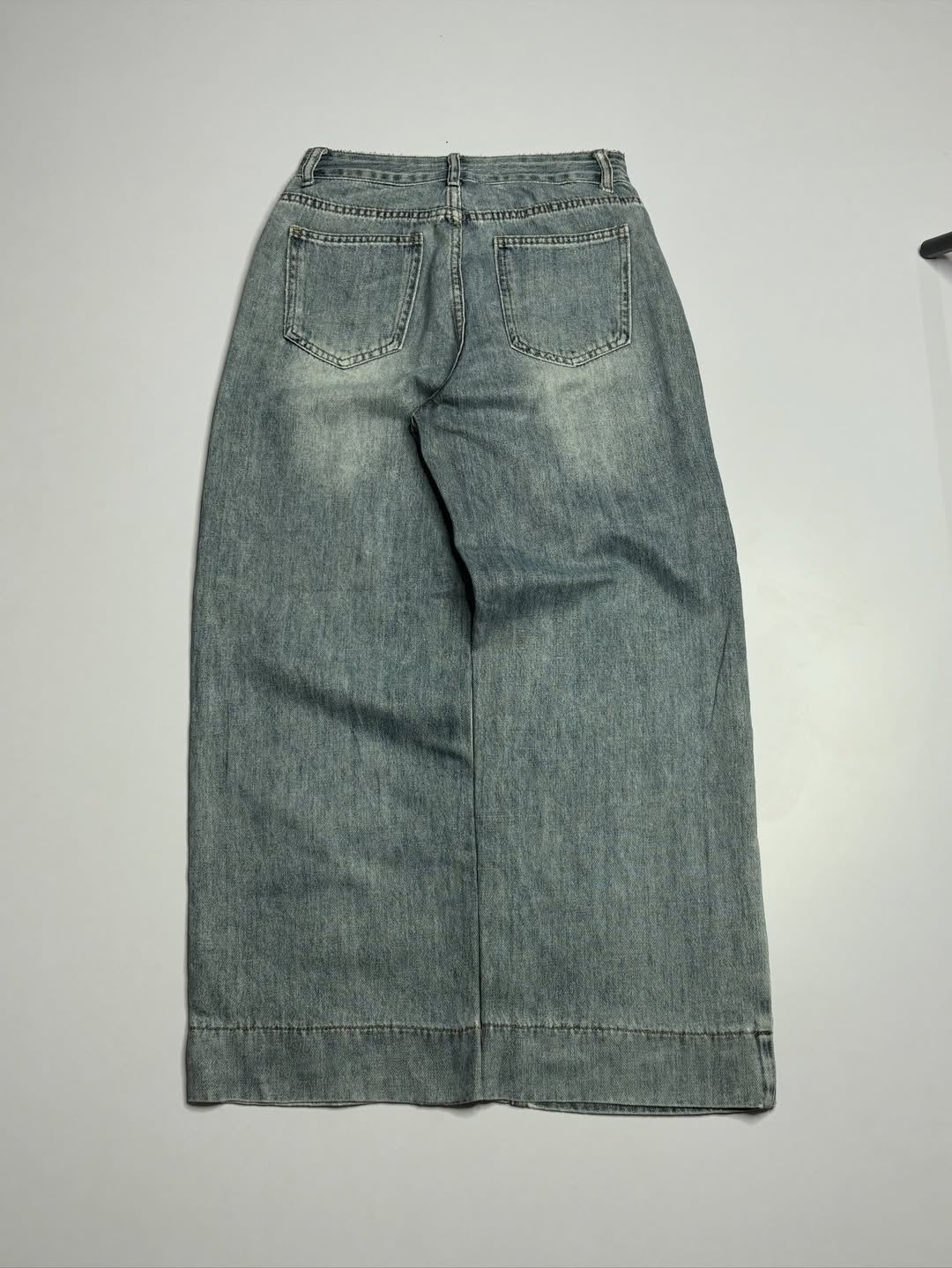 Thrifted denim