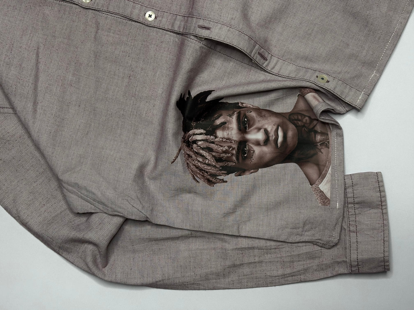 Printed Boxy Shirt
