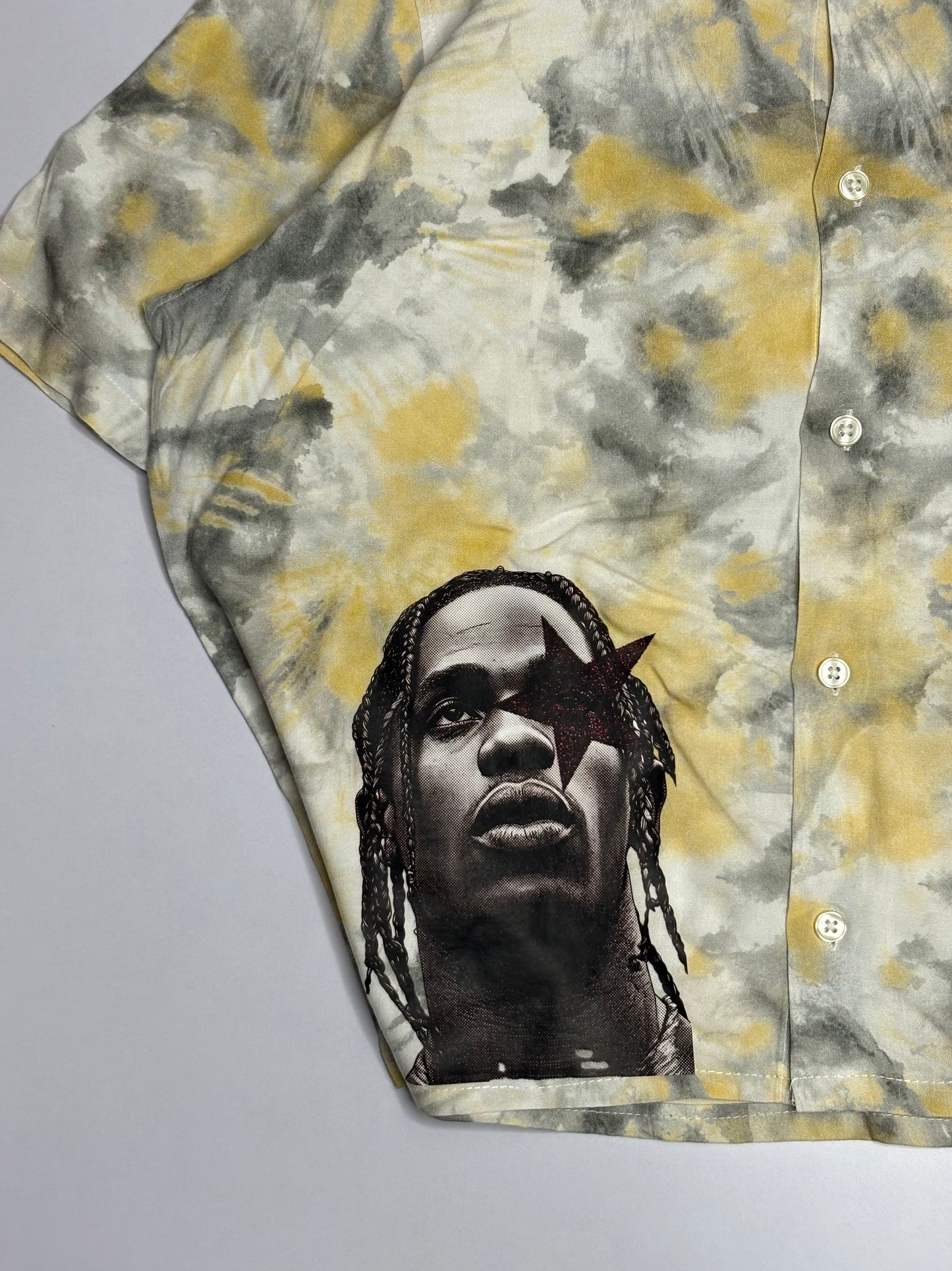 Printed Boxy Shirt