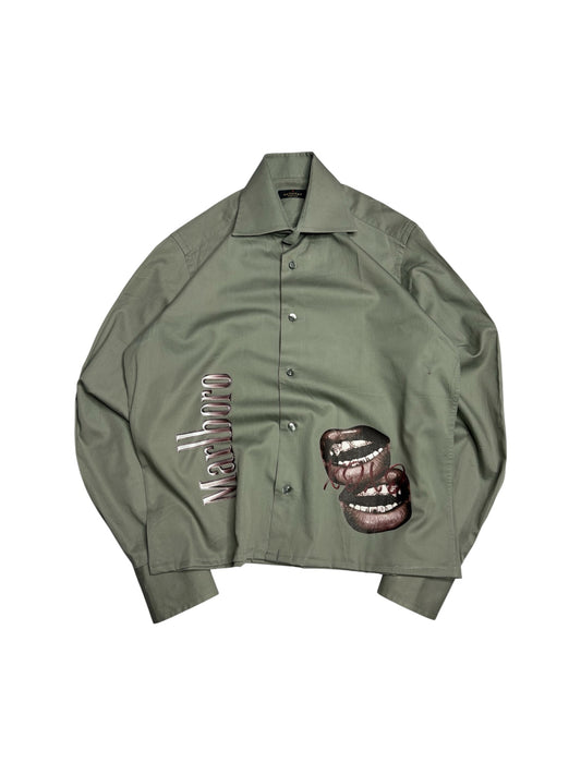 Printed Boxy Shirt