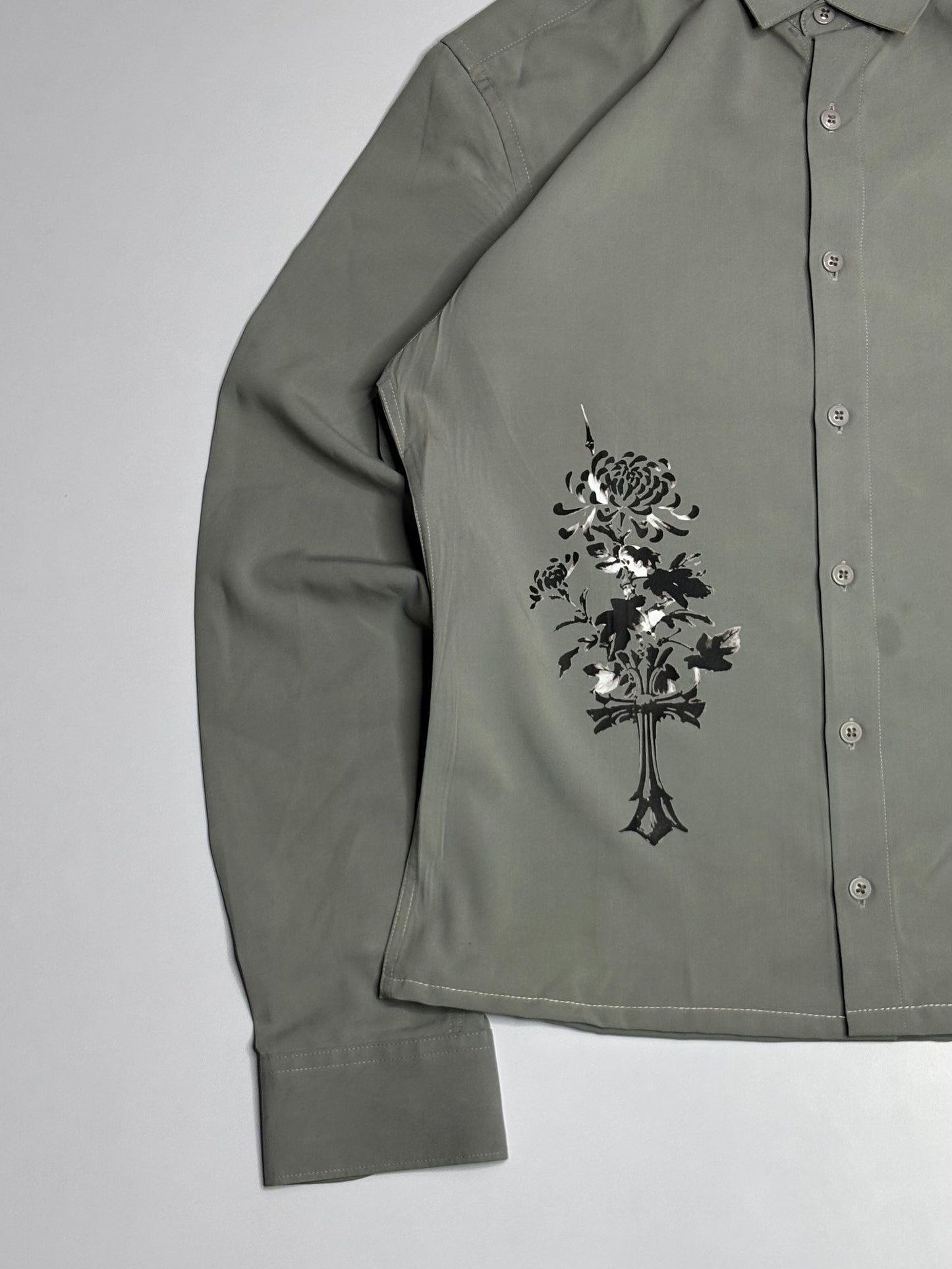 Printed Boxy Shirt