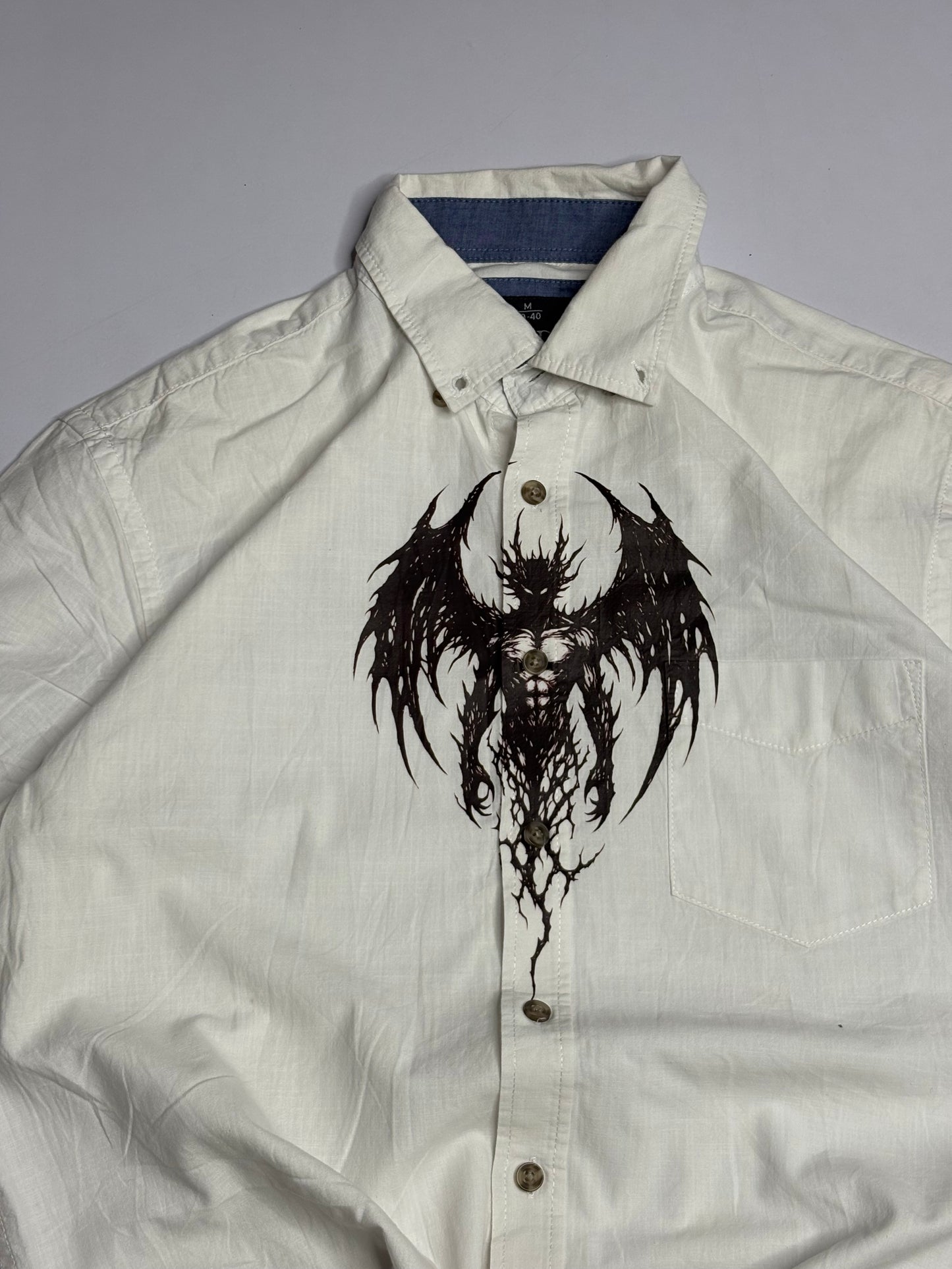 Printed Boxy Shirt