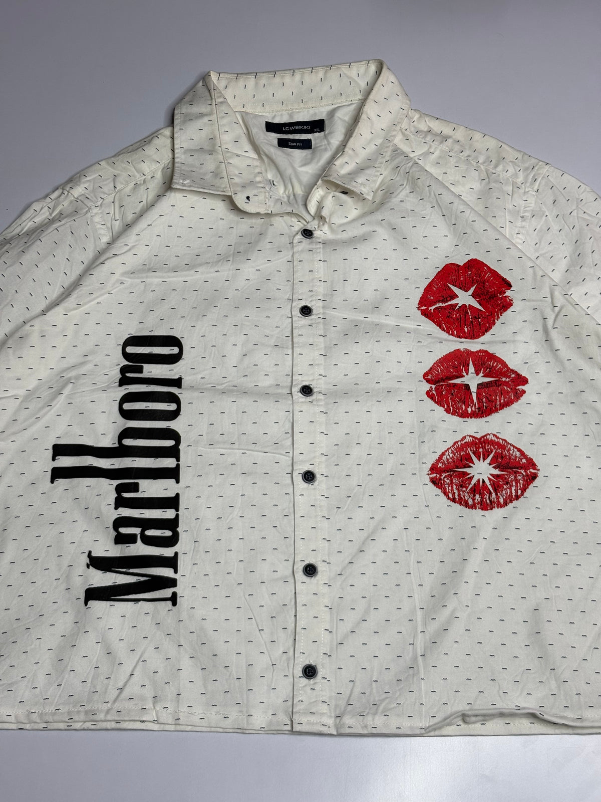 Printed Boxy Shirt