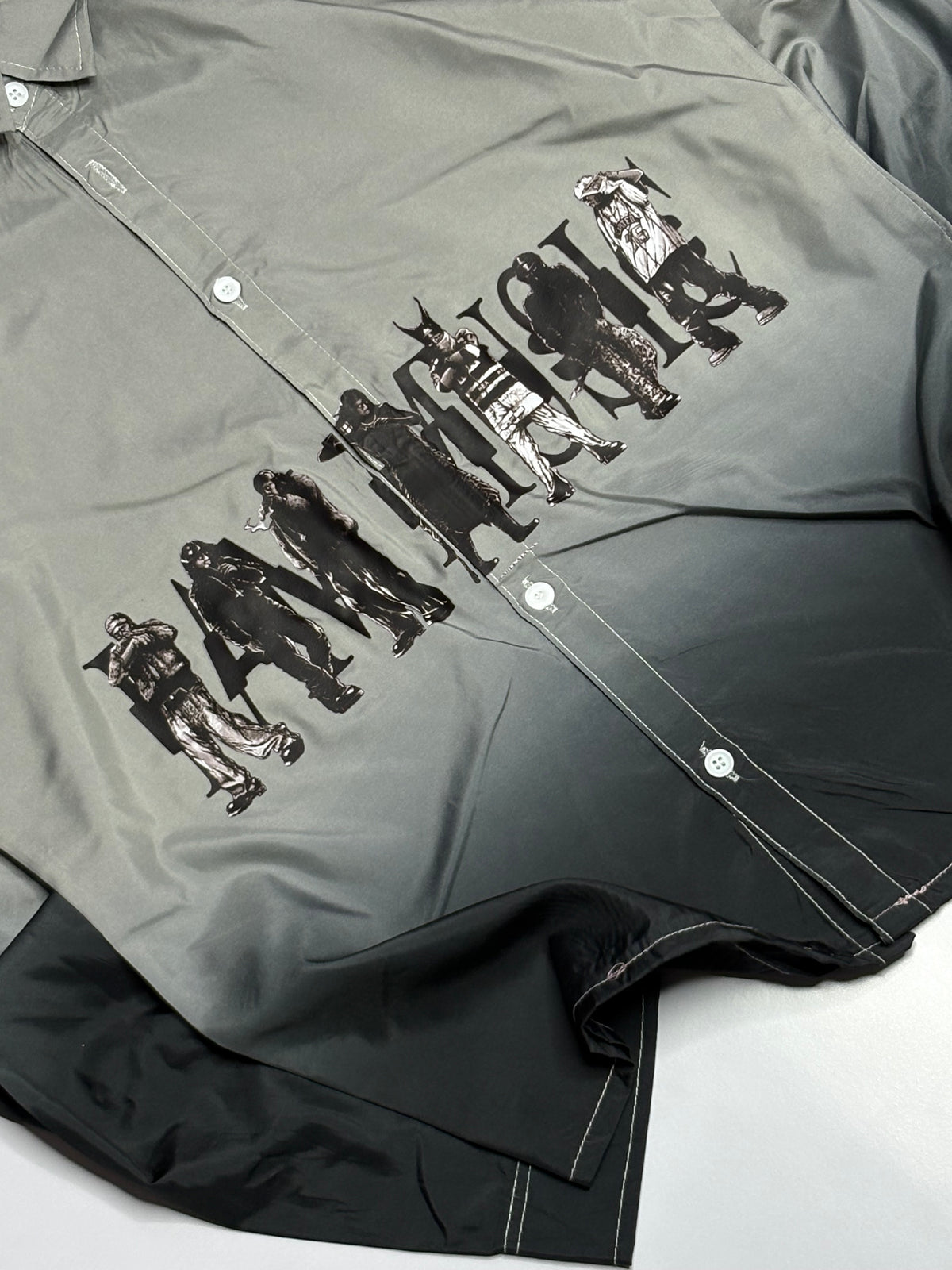 Printed Boxy Shirt