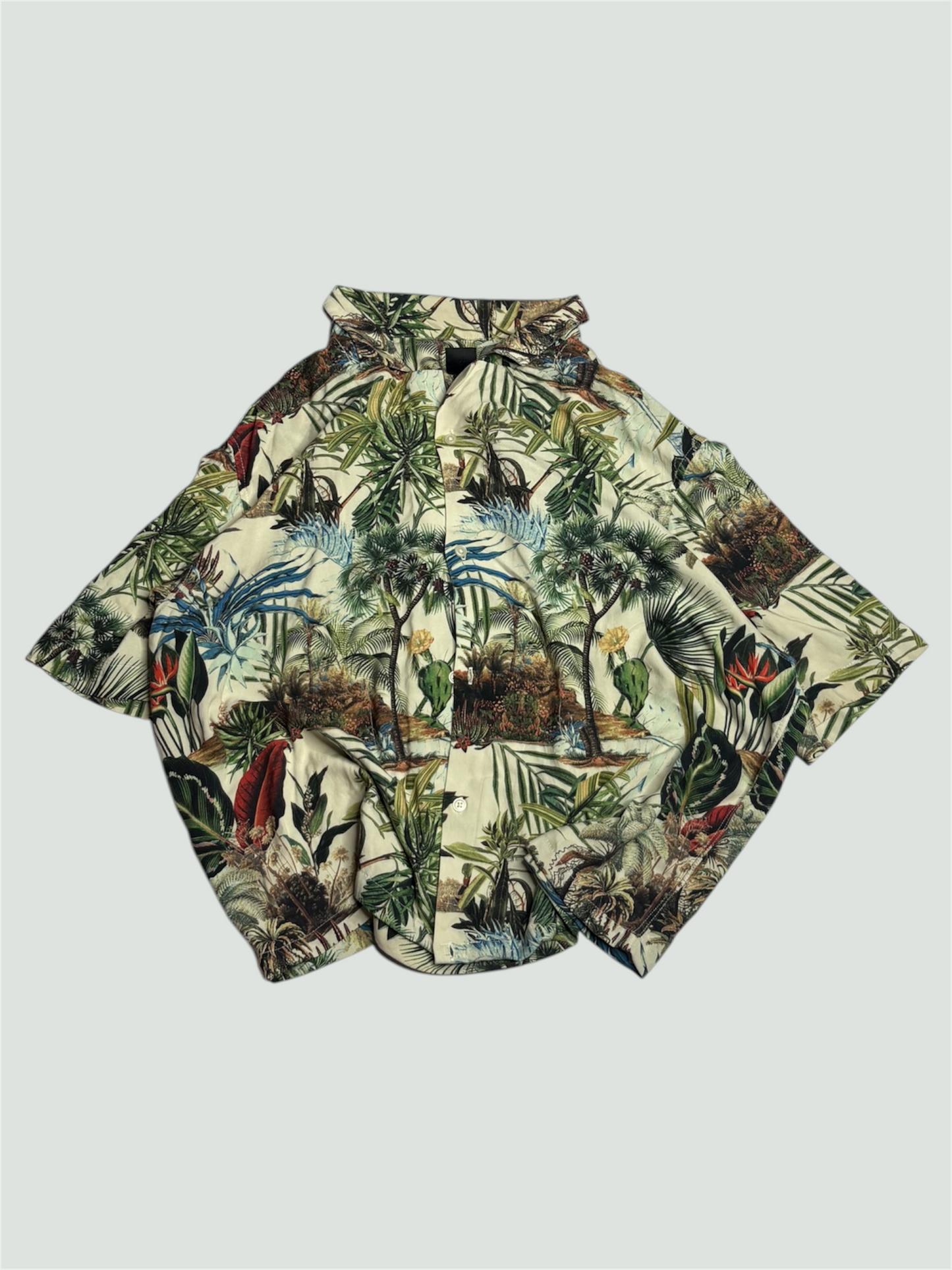 Printed Boxy Shirt
