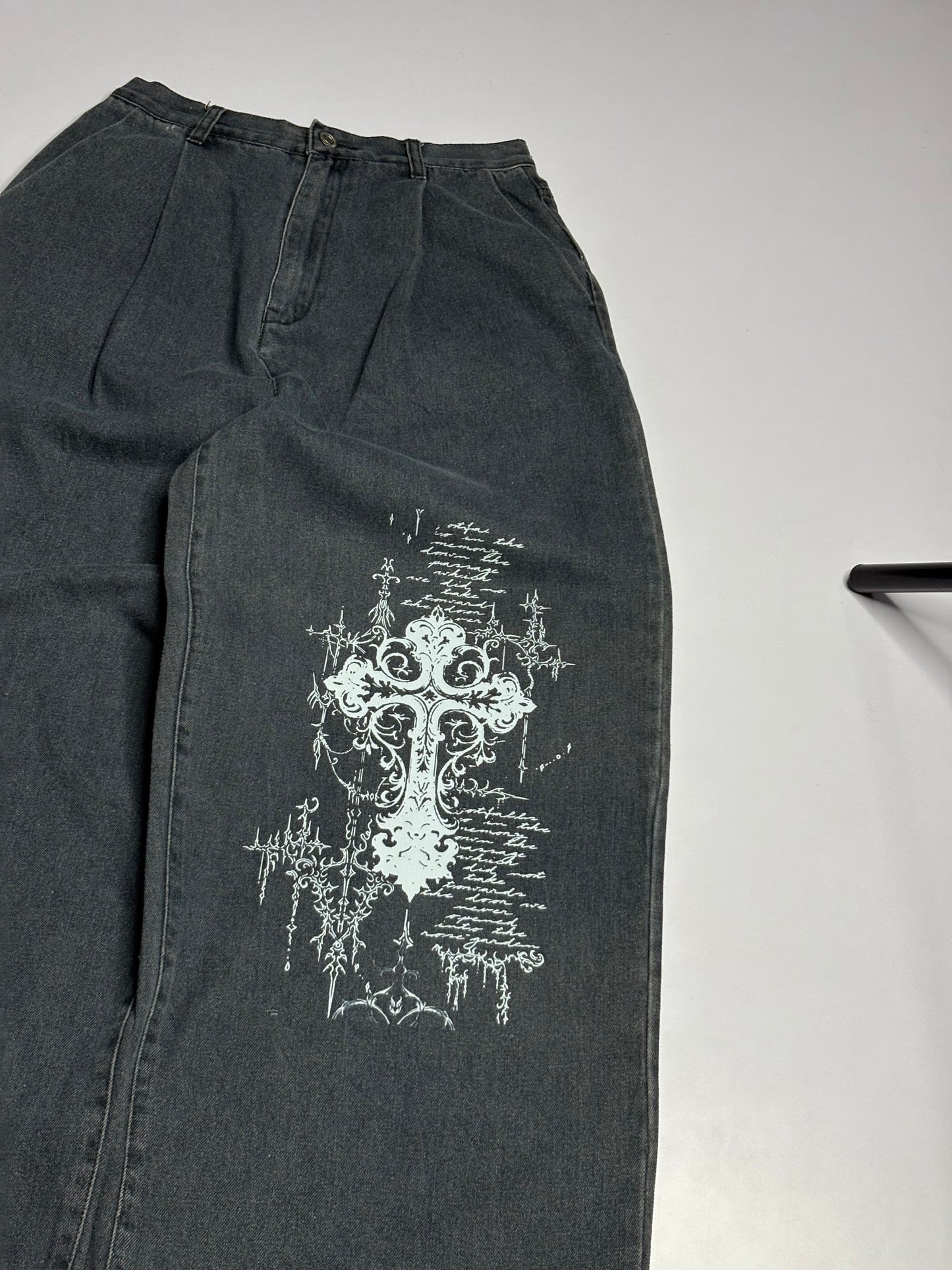 Printed Denim (Thrifted)