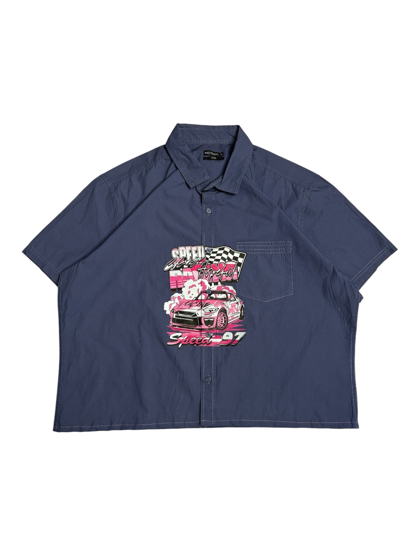 Printed Boxy Shirt