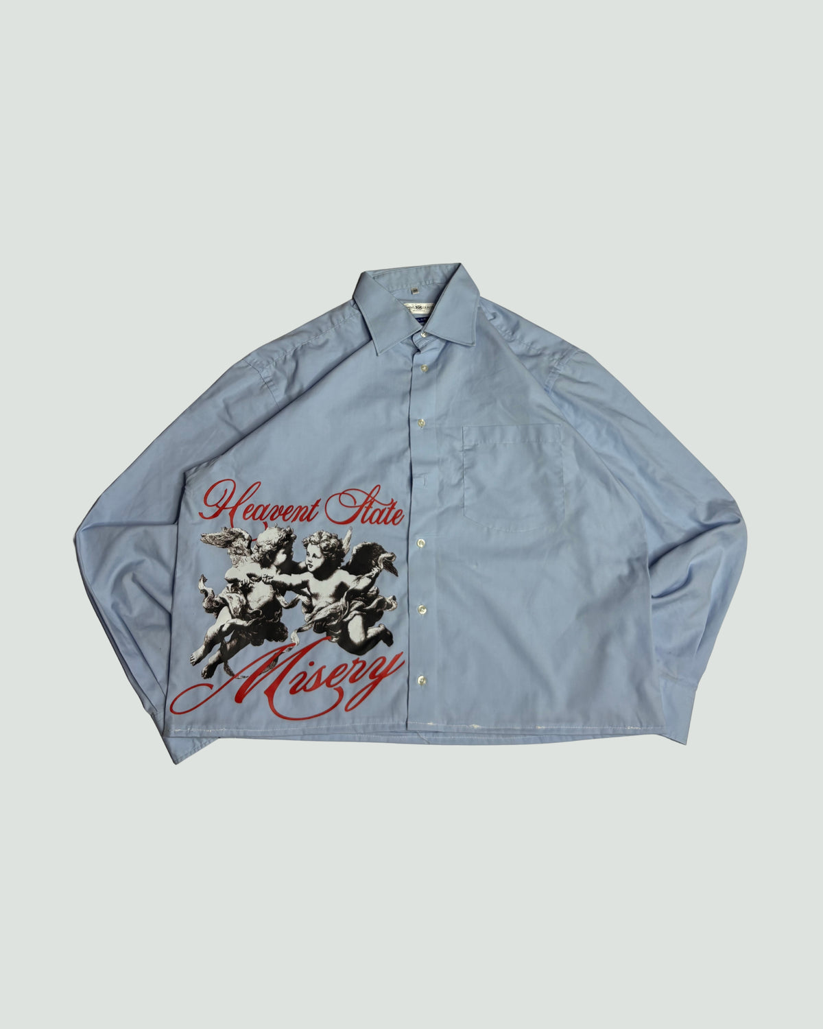 Printed Boxy Shirt