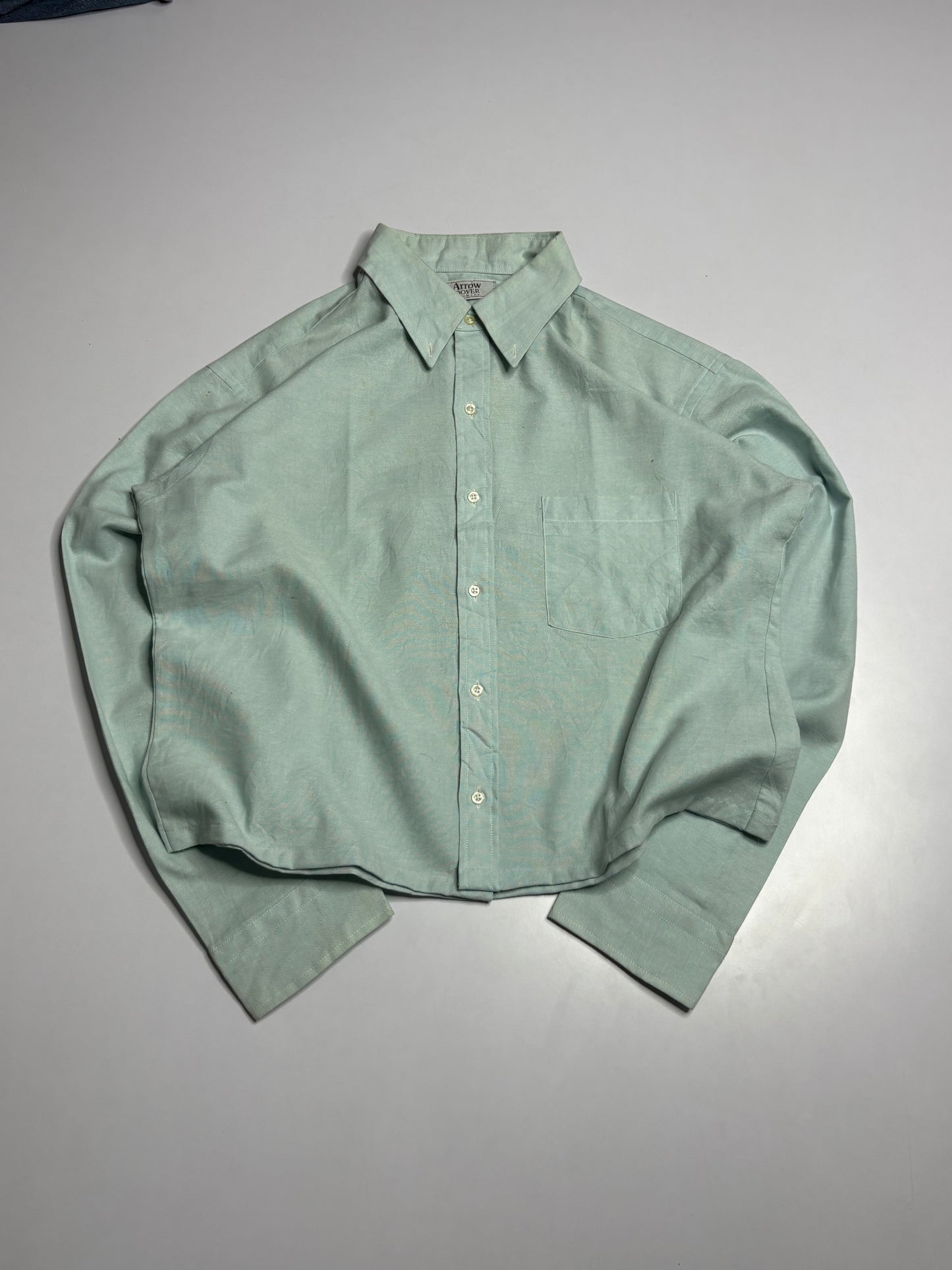 Printed Crop Shirt