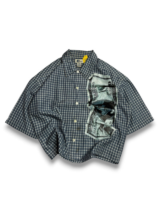 Printed Crop Shirt