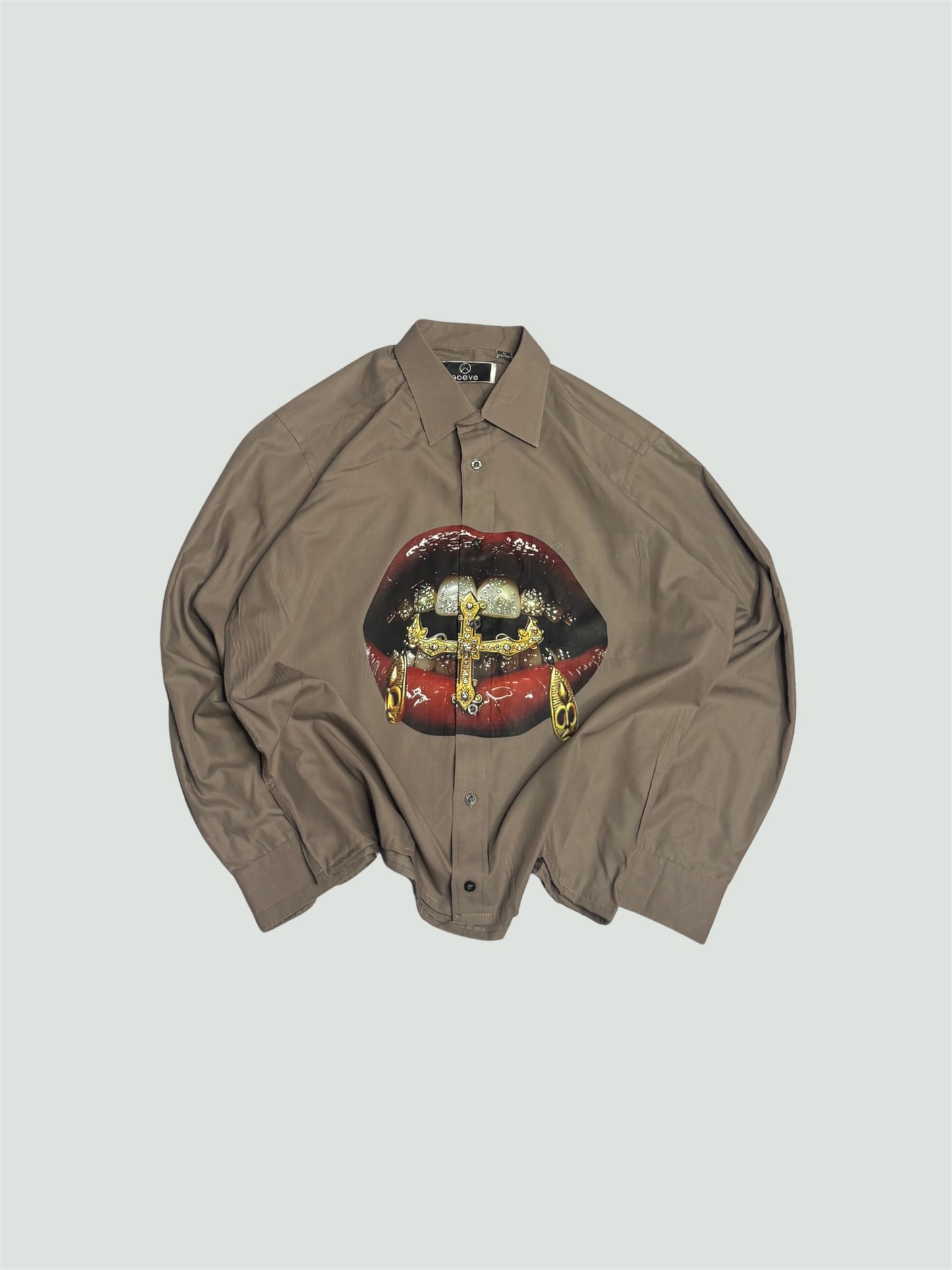 Printed Boxy Shirt