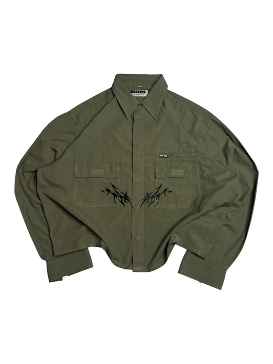 Printed Boxy Shirt