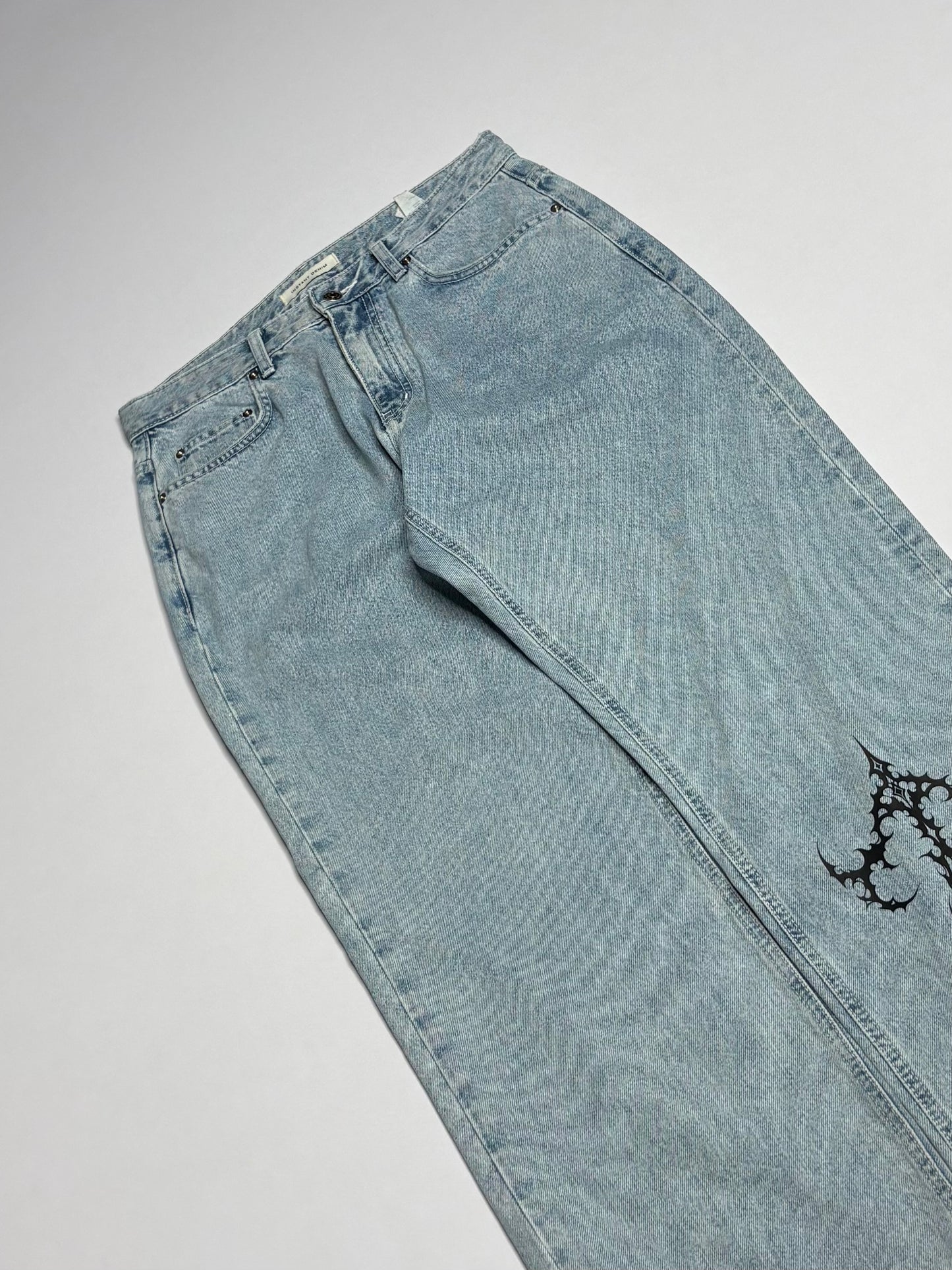 Printed Denim (Thrifted)