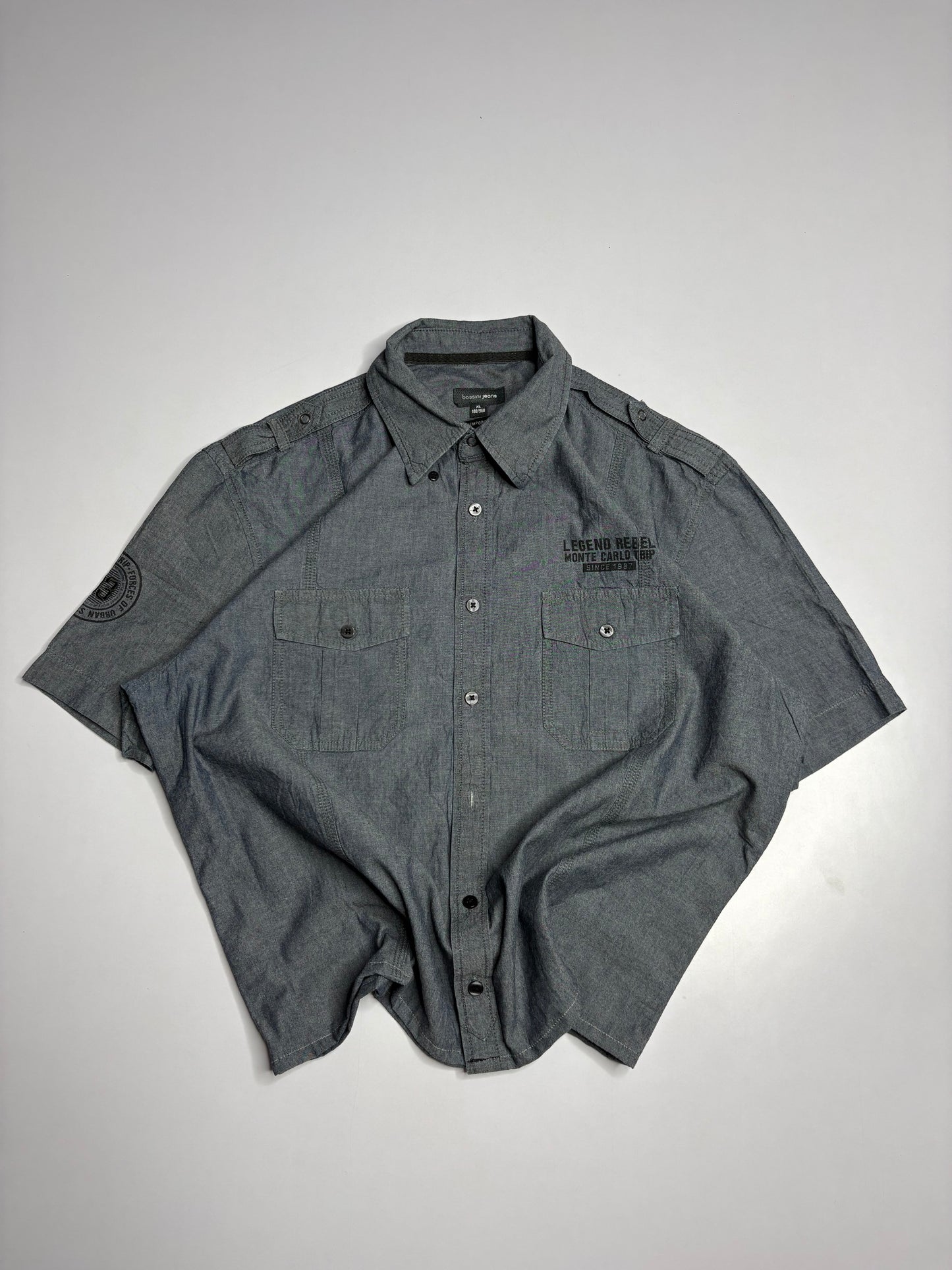 Printed Boxy Shirt