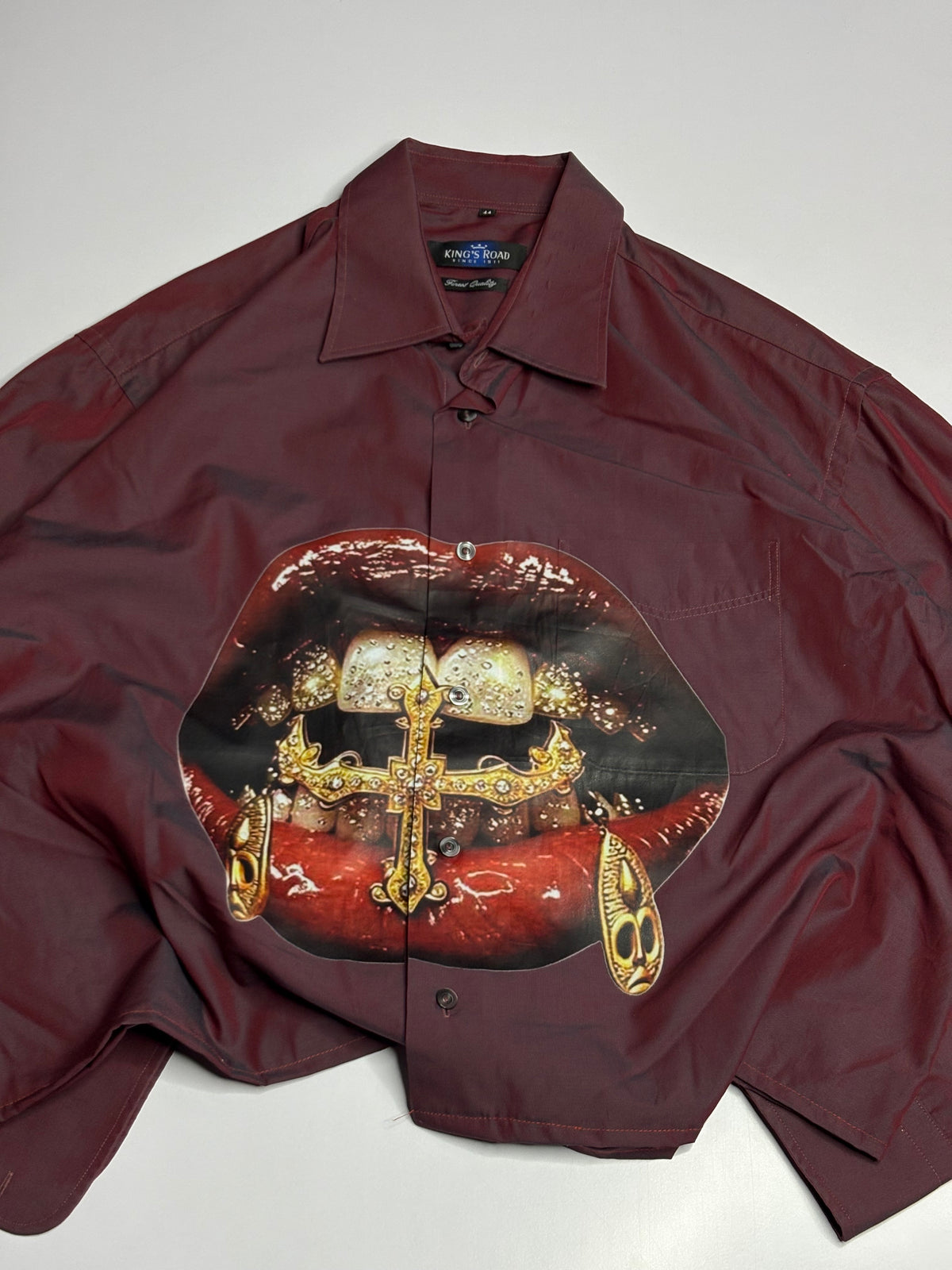 Printed Boxy Shirt