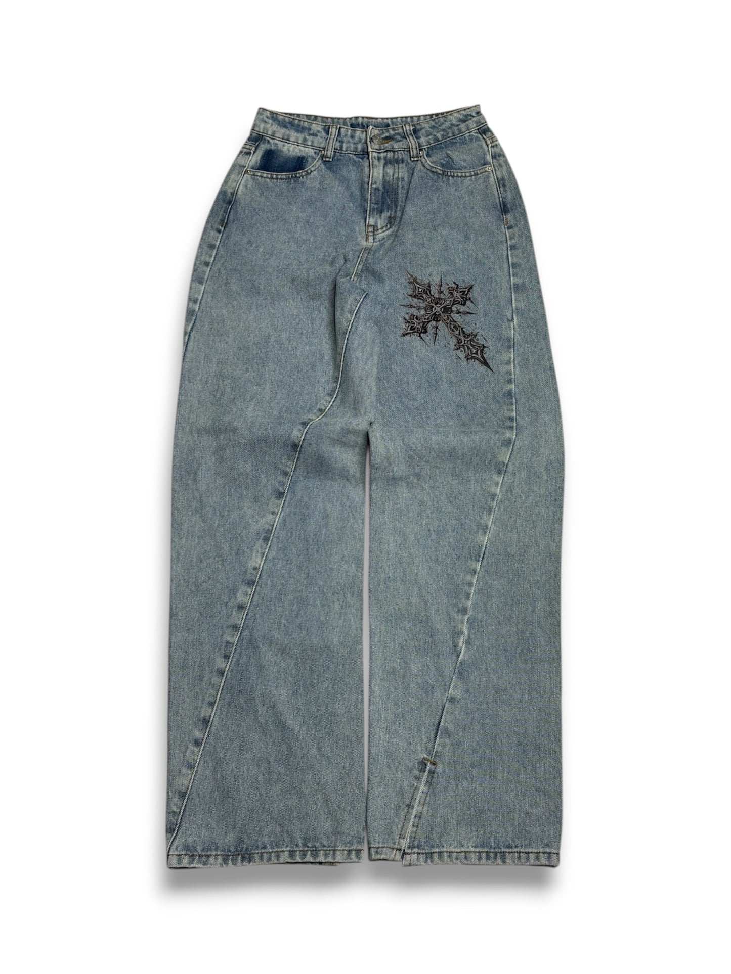 Printed Denim (Thrifted)