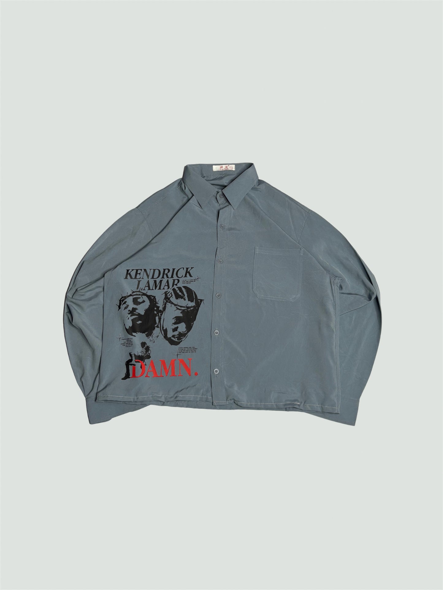 Printed Boxy Shirt