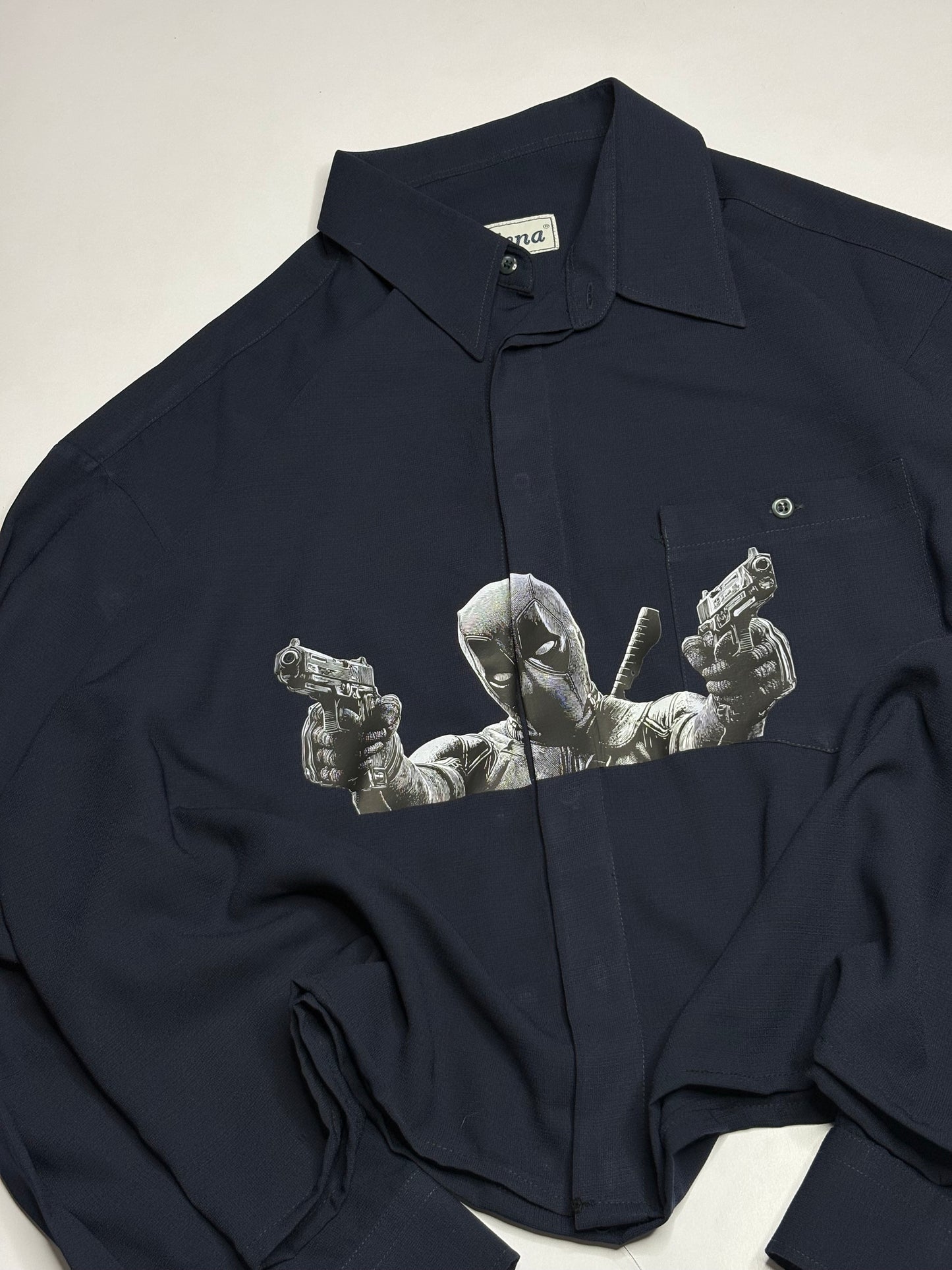 Printed Boxy Shirt (not black)