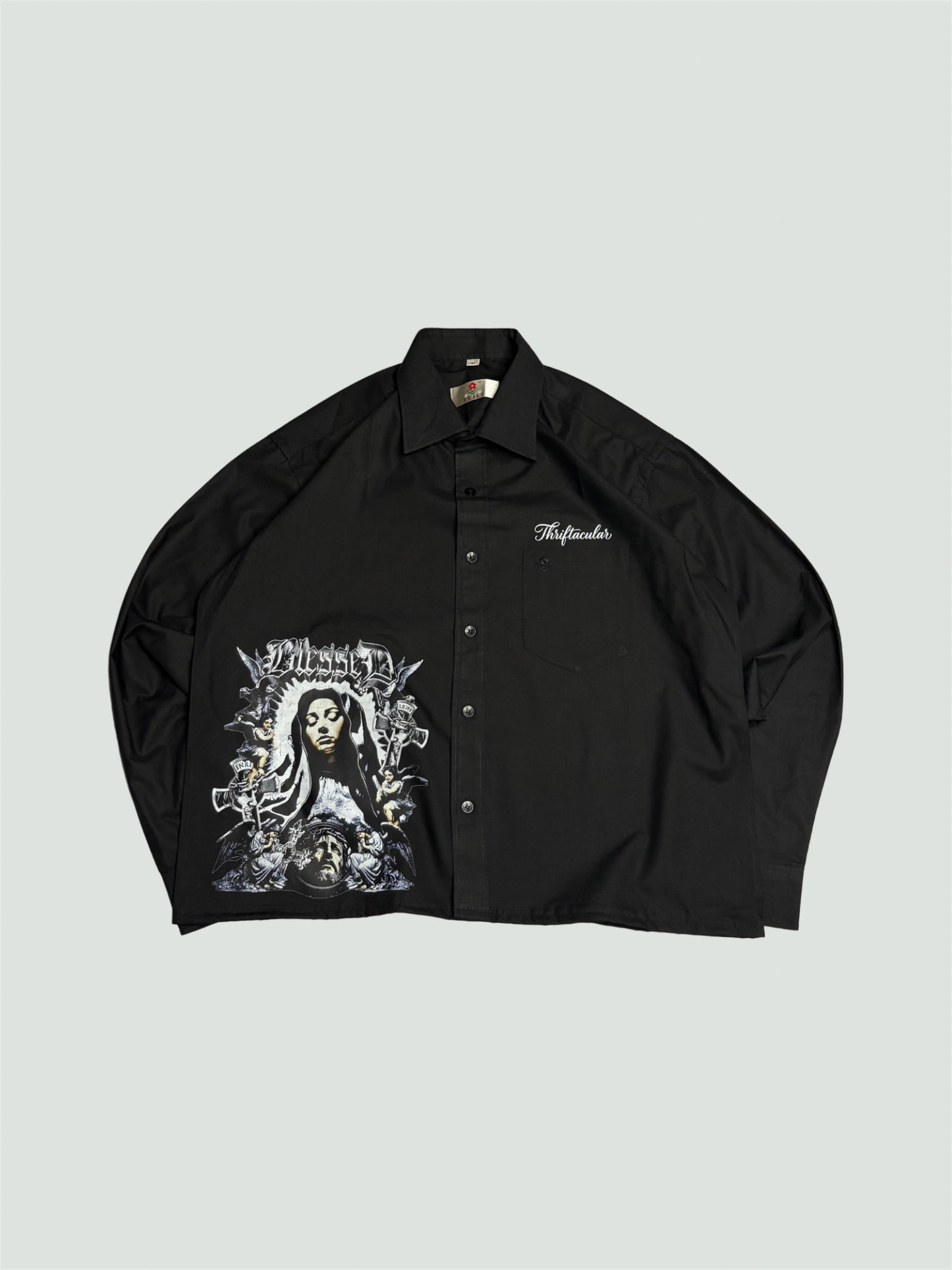 Printed Boxy Shirt