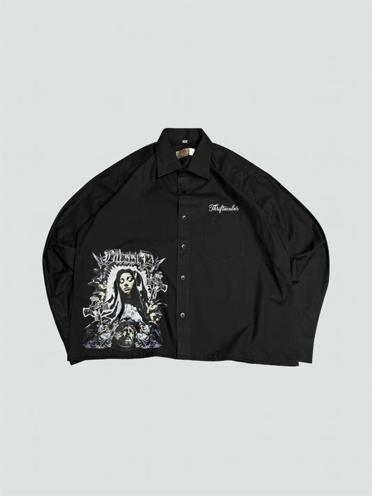 Printed Boxy Shirt