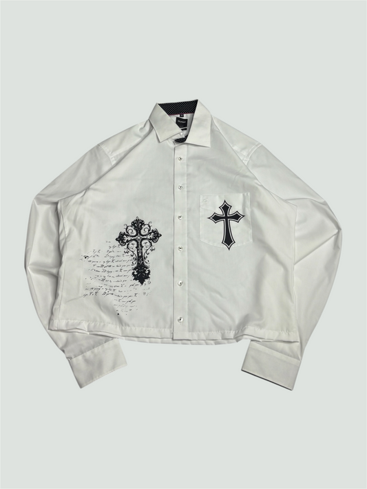 Printed Boxy Shirt