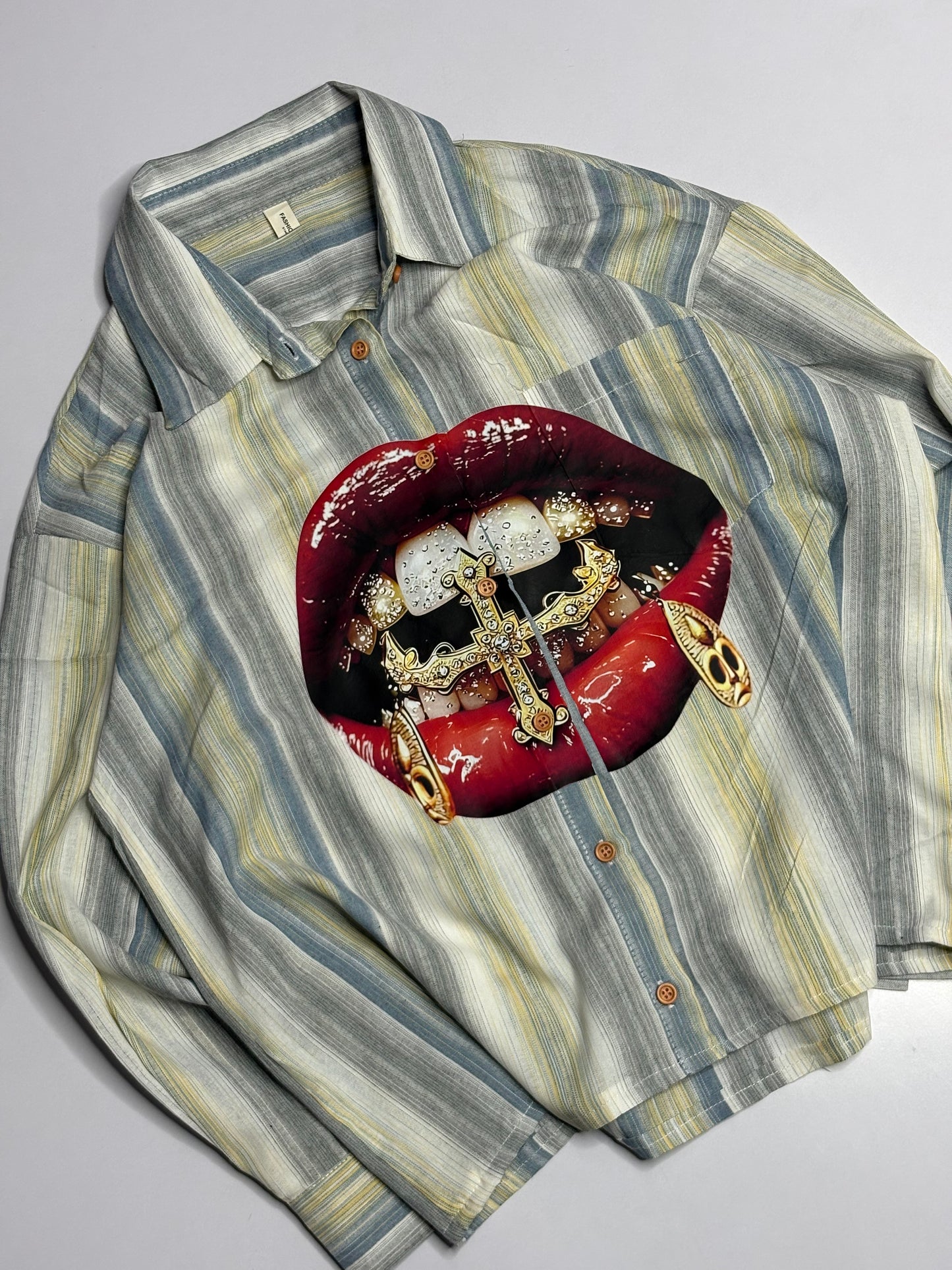 Printed Boxy Shirt