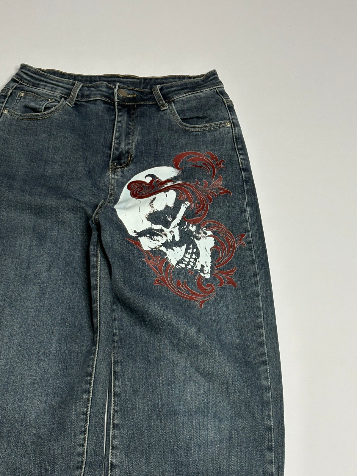 Printed Denim (Thrifted)