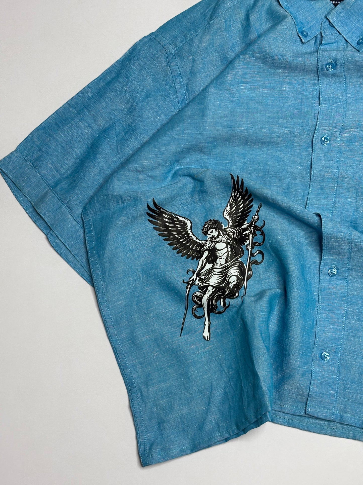 Printed Boxy Shirt