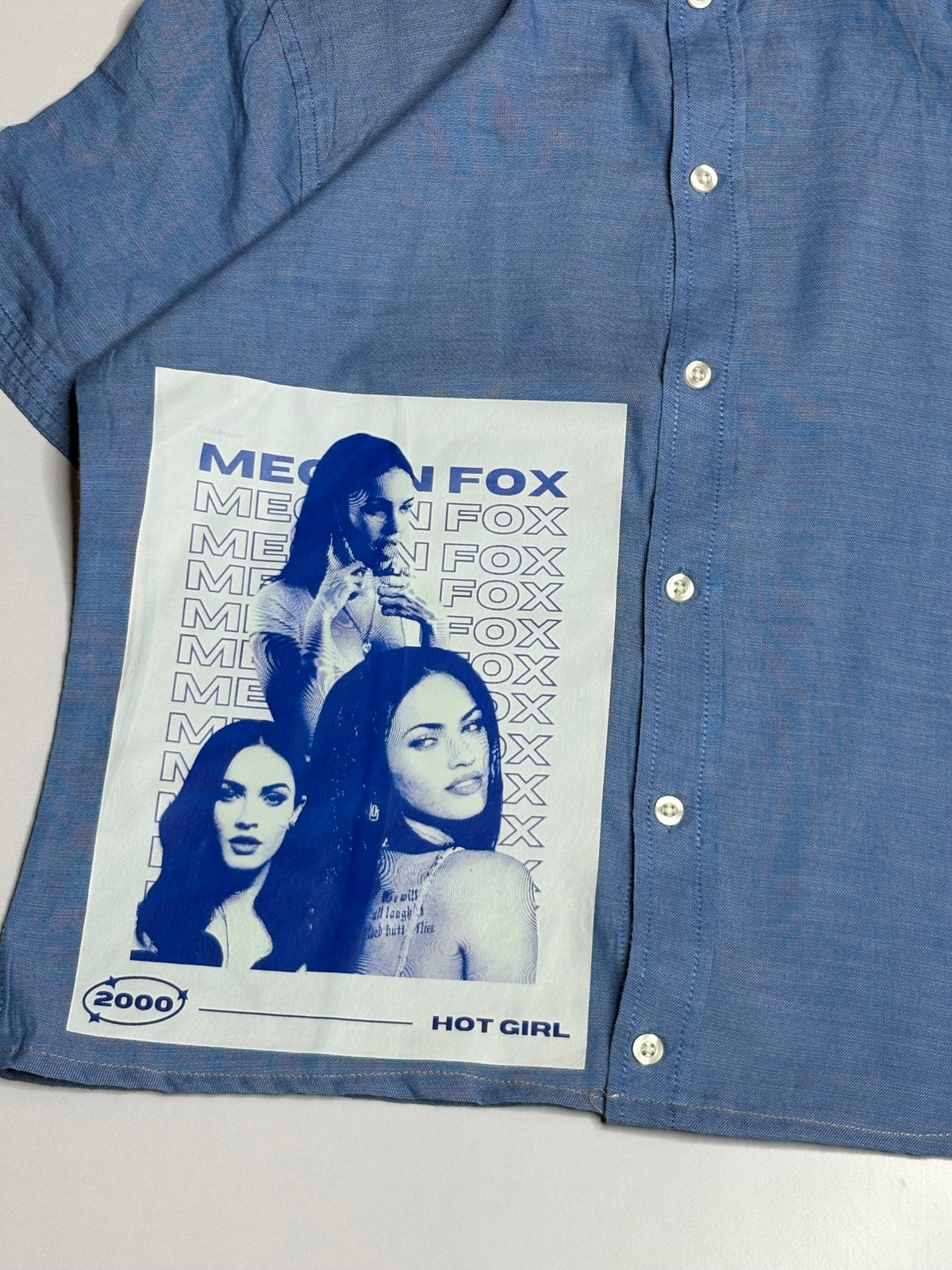 Printed Boxy Shirt