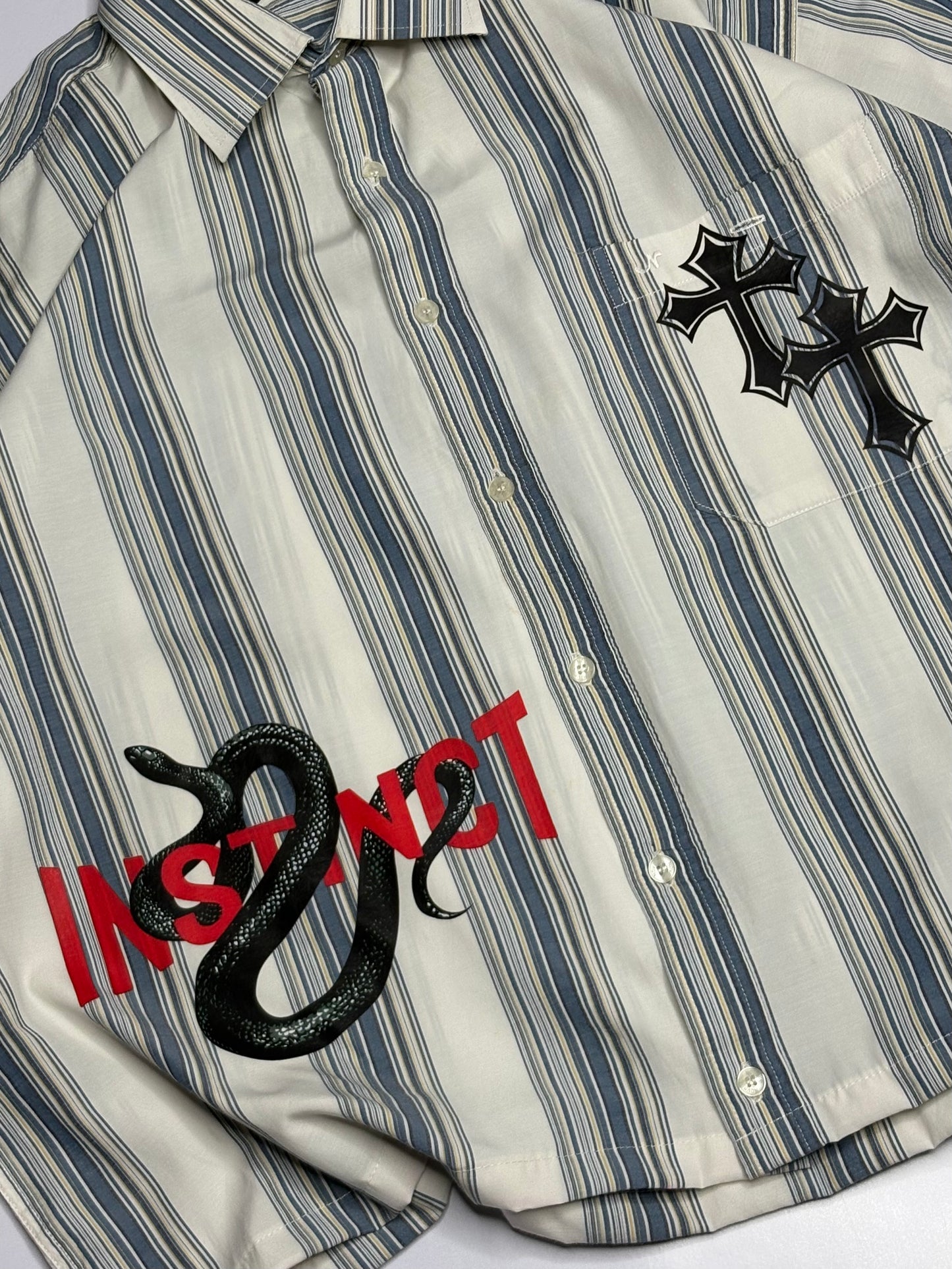 Printed Boxy Shirt