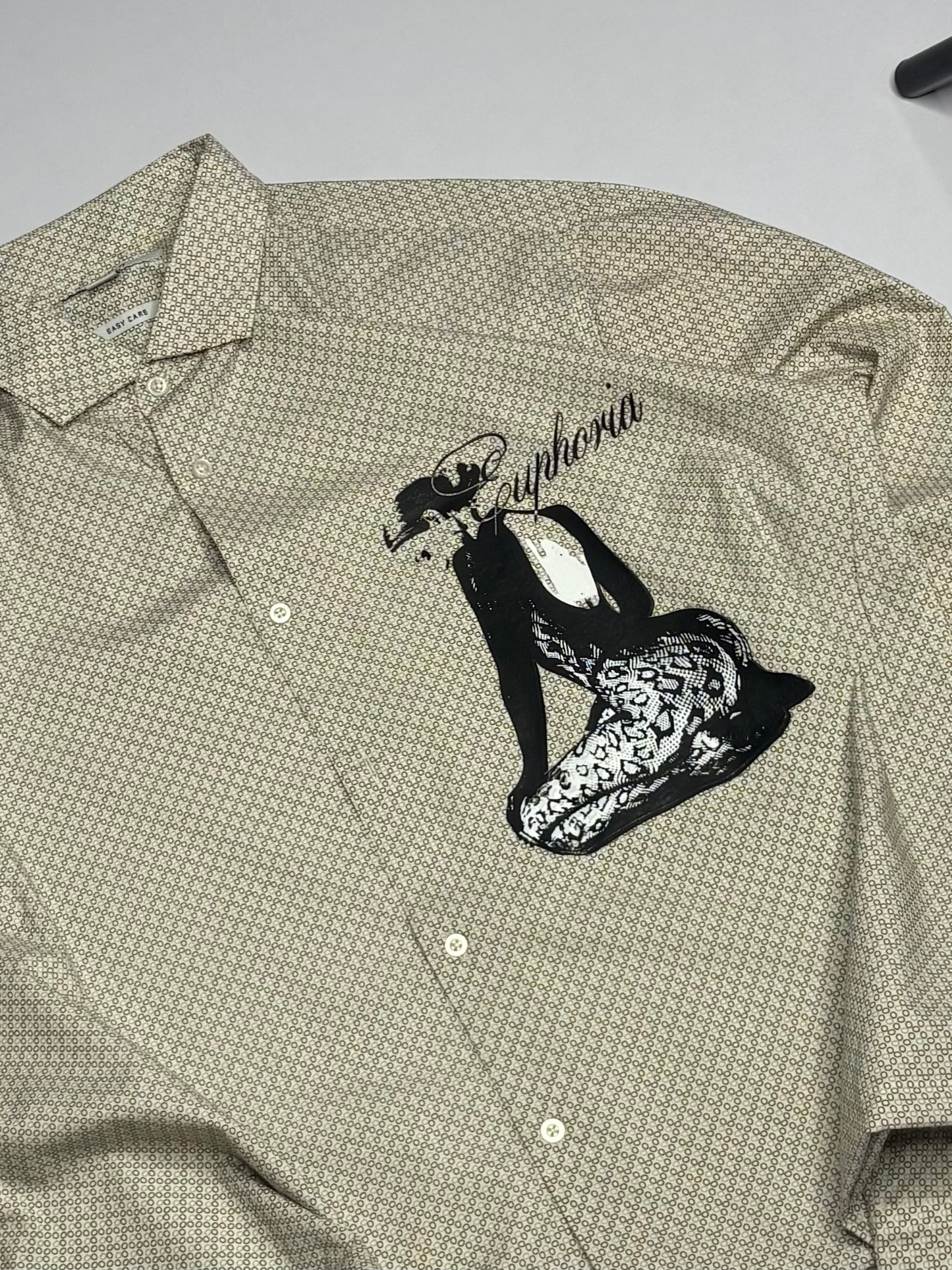 Printed Boxy Shirt