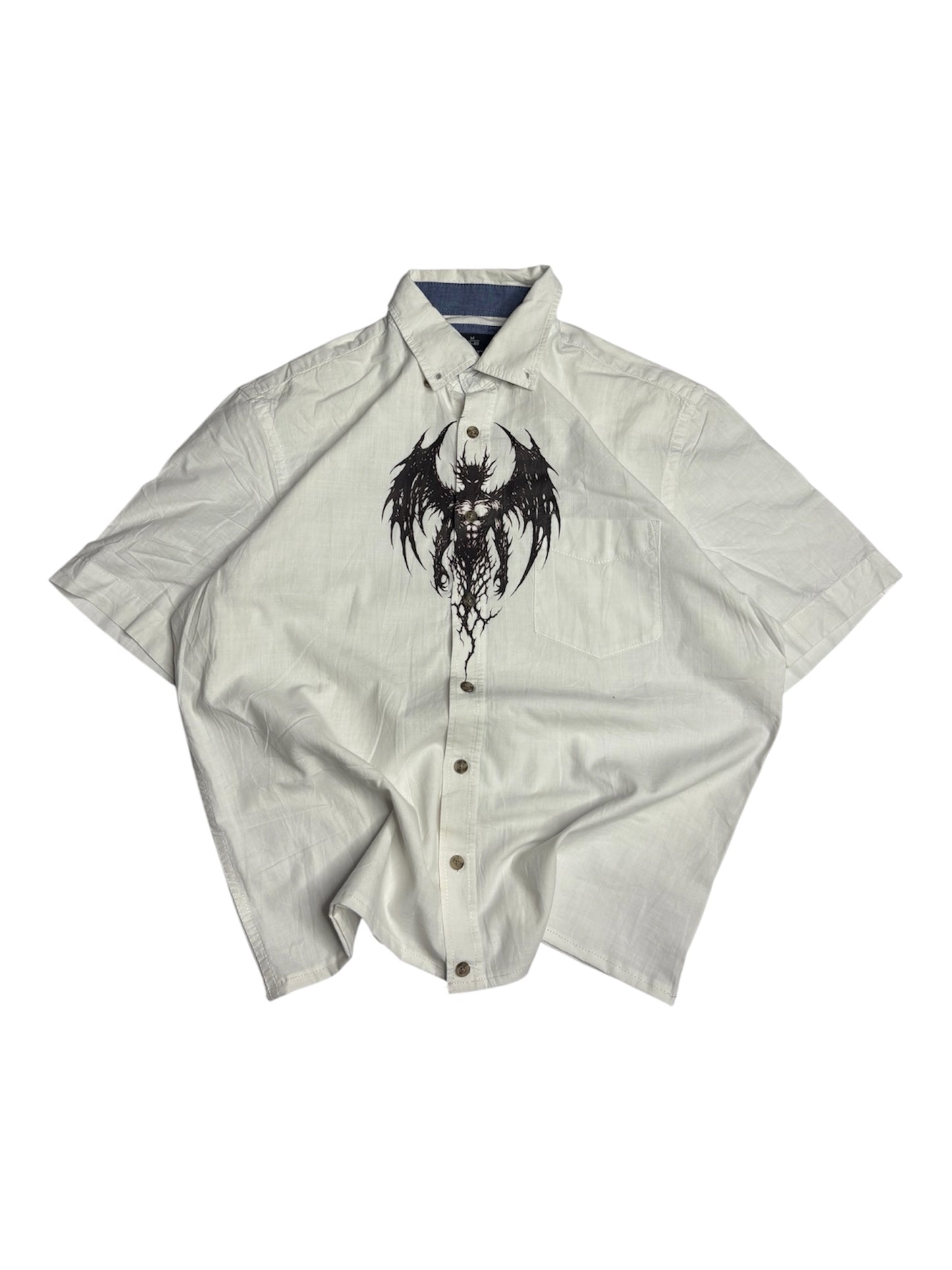 Printed Boxy Shirt