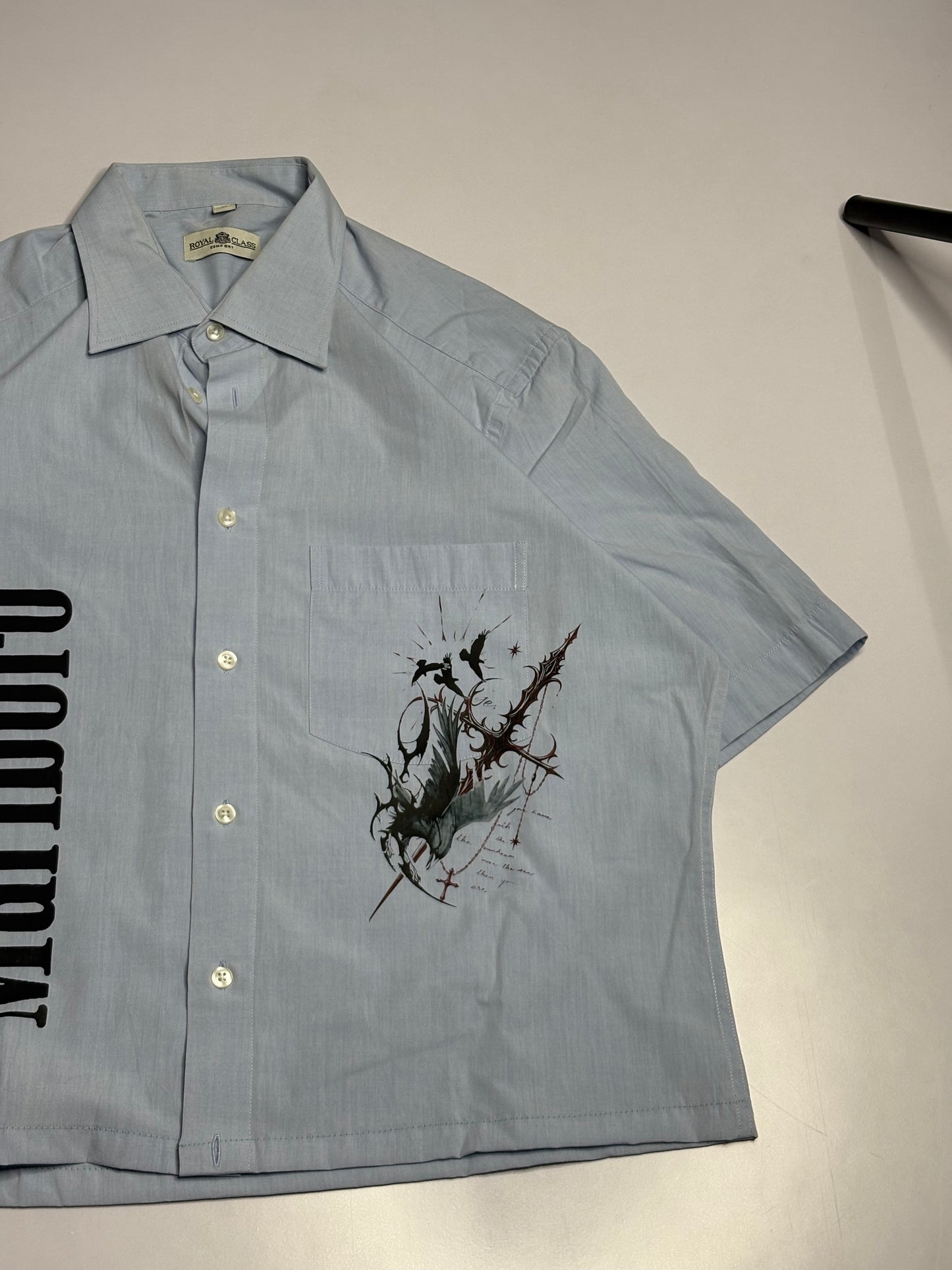 Printed Boxy Shirt