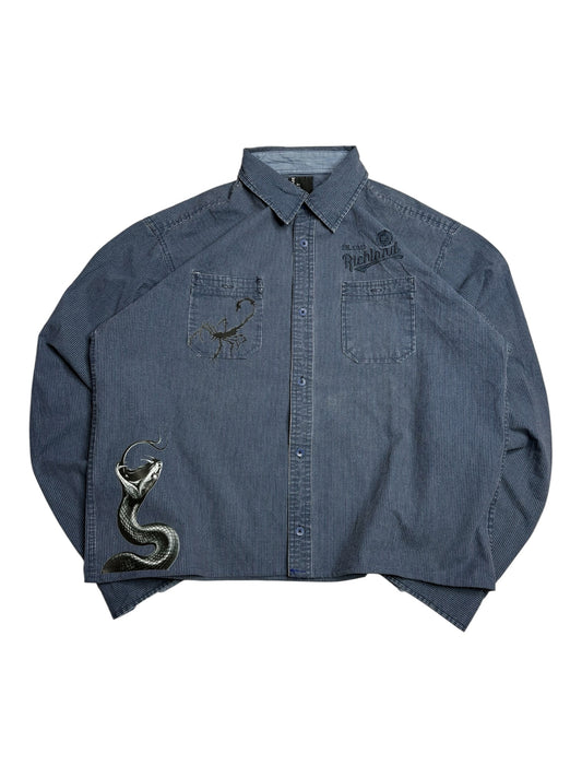 Printed Boxy Shirt