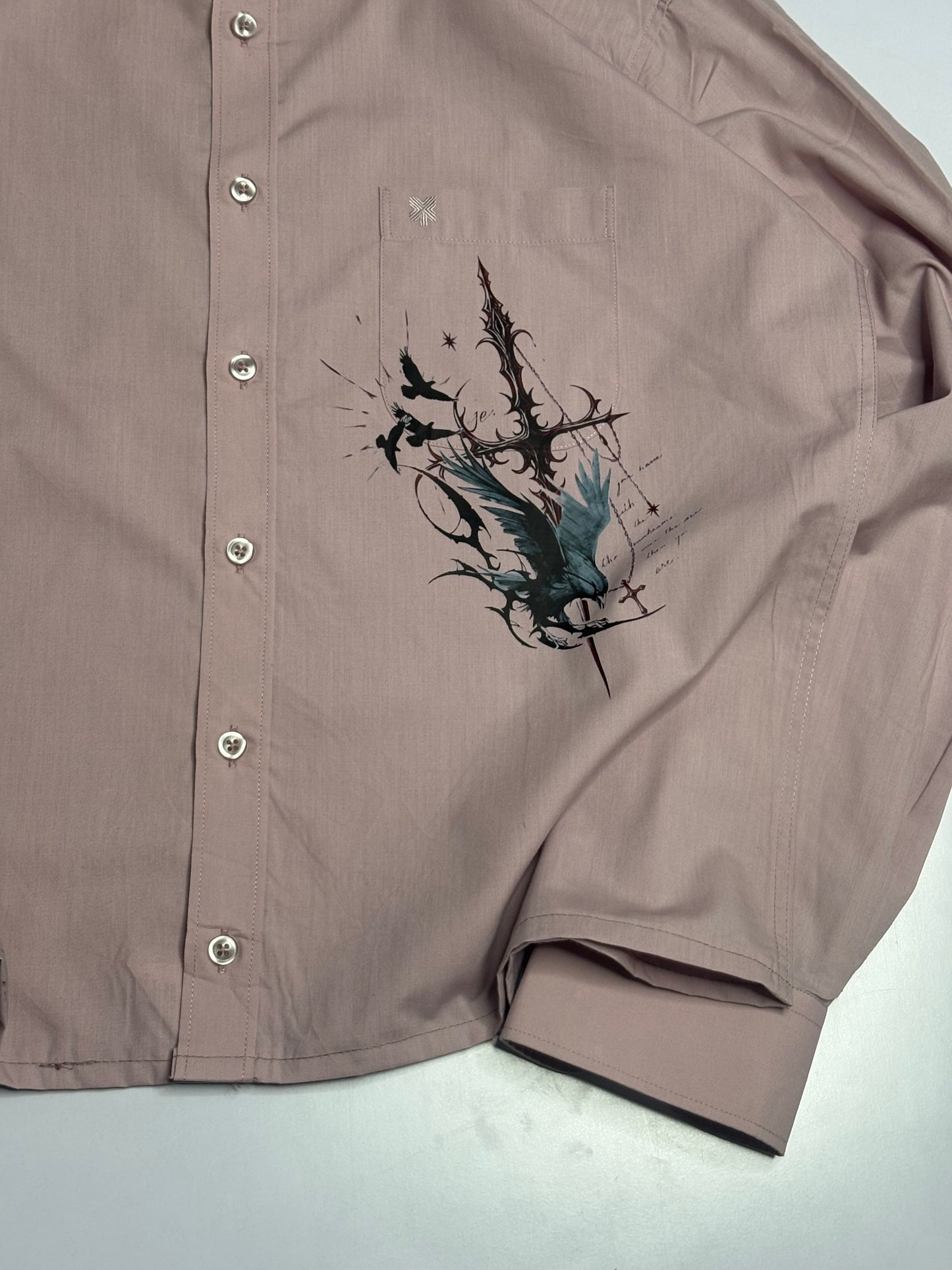 Printed Boxy Shirt